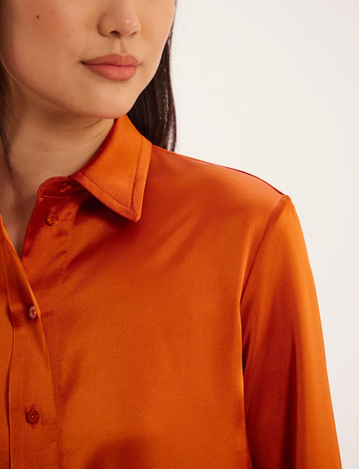 Maureen camisa naranja quemado