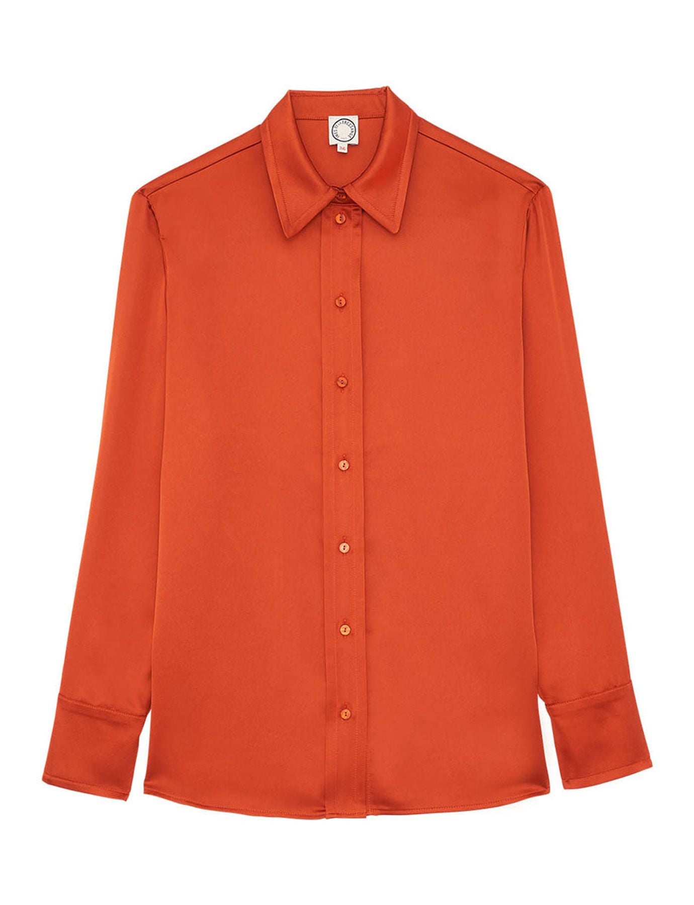 Maureen camisa naranja quemado