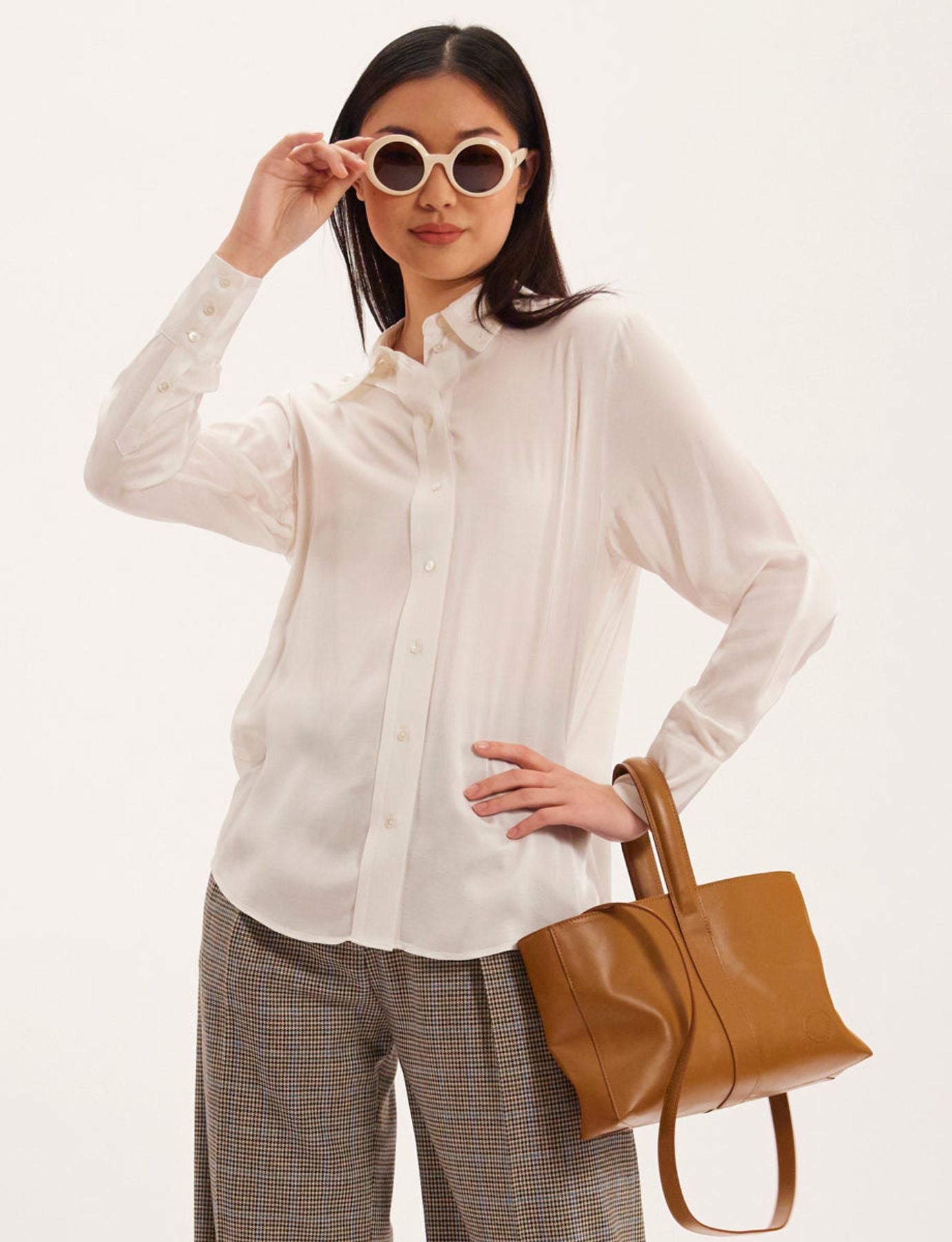 Camisa Maureen crudo