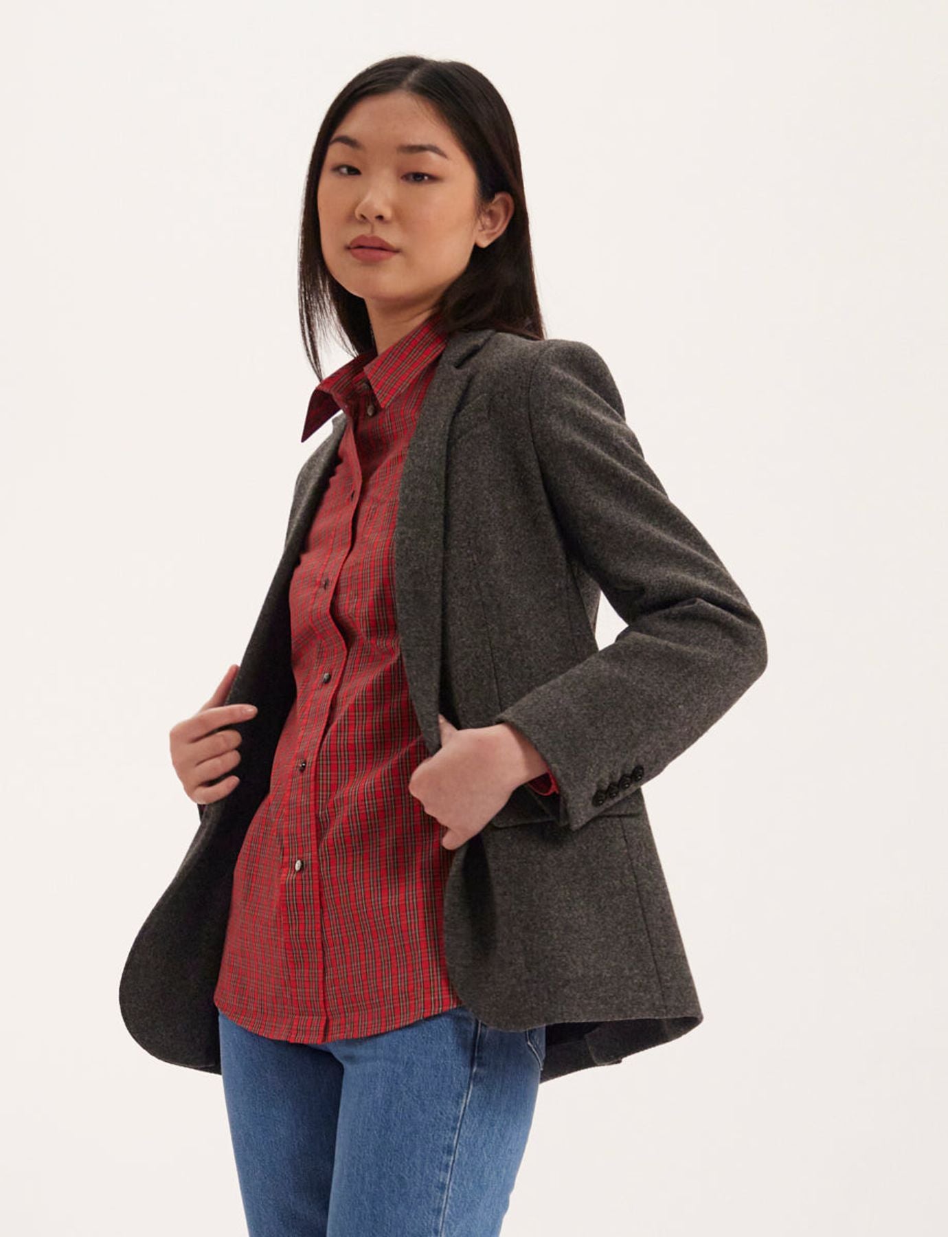 Bruna grey chaqueta