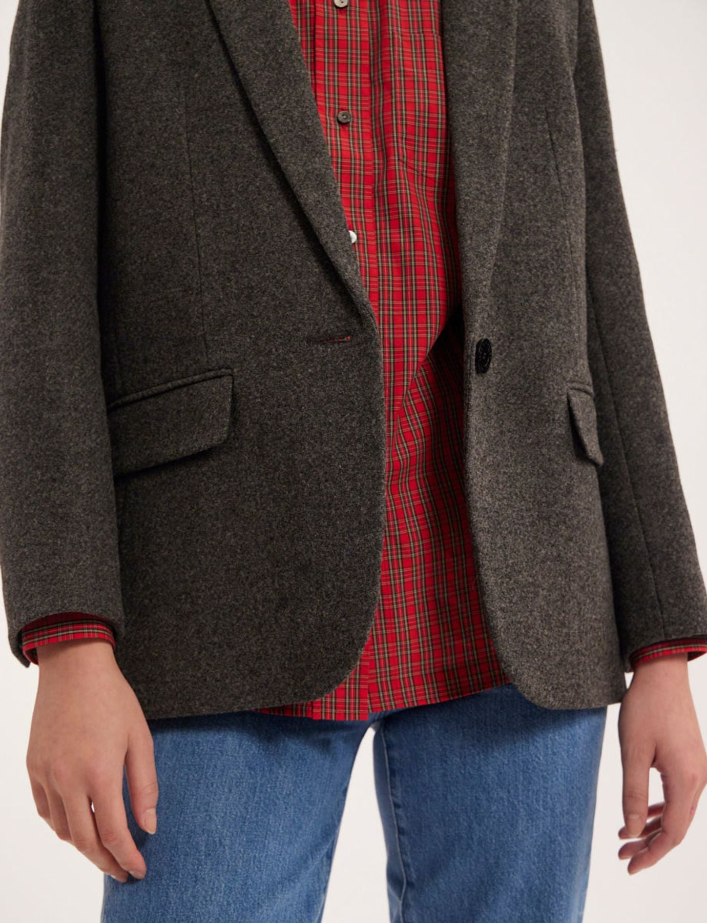 Bruna grey chaqueta