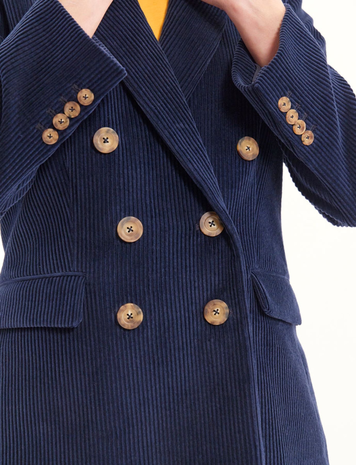 Chaqueta azul marino Ezio