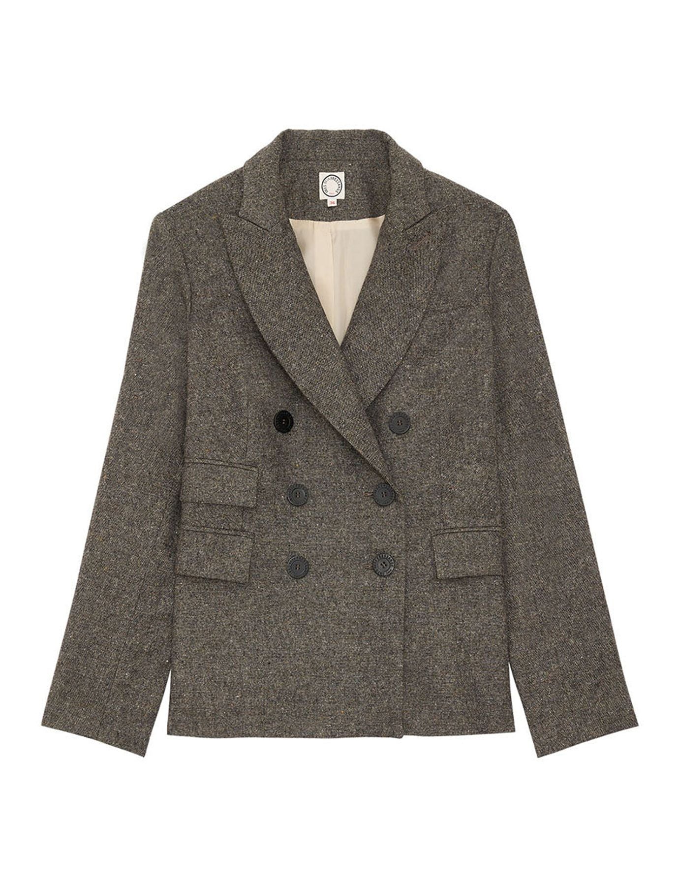 Chaqueta gris Maurice