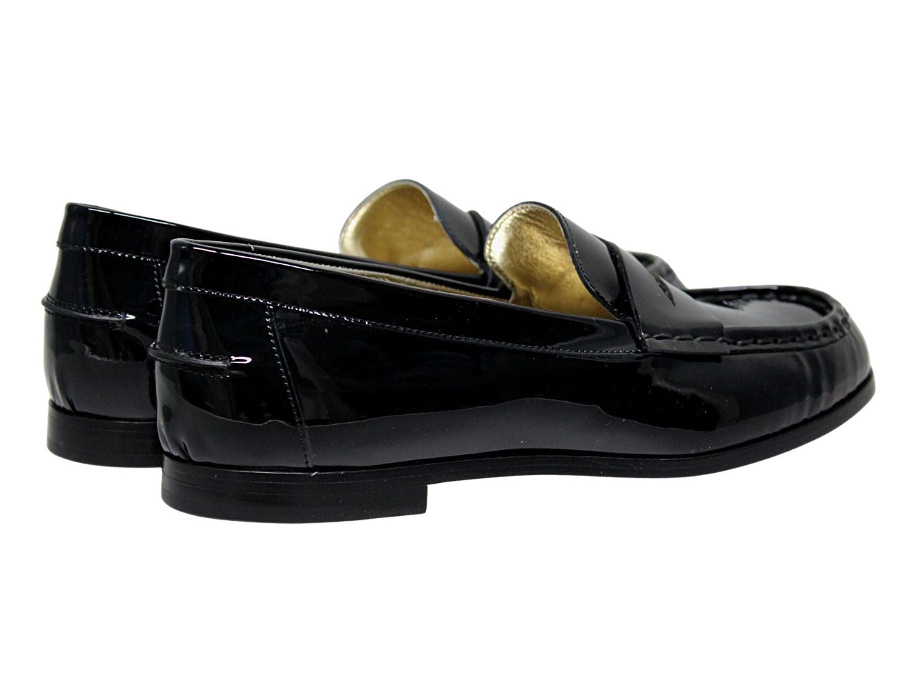 Mocasín Elvire de charol negro