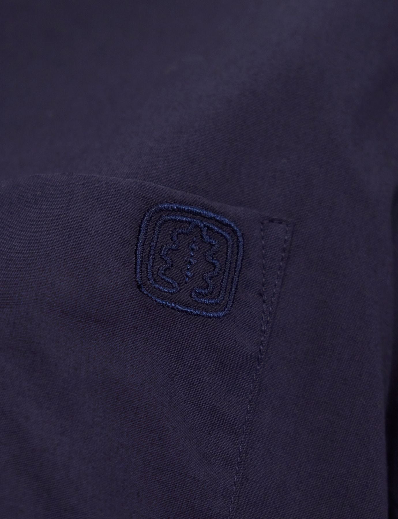 Maureen navy cotton shirt