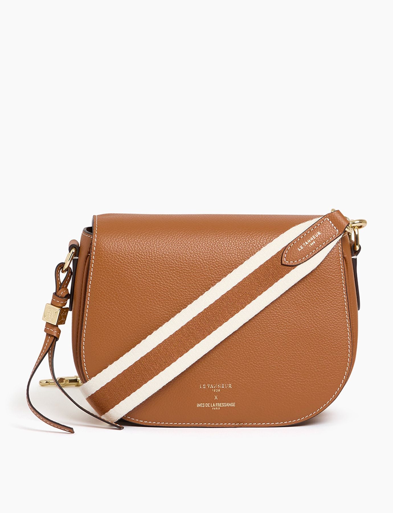 Ines x Le Tanneur Bolso pequeño camel