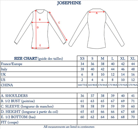Blusa estampada Josephine