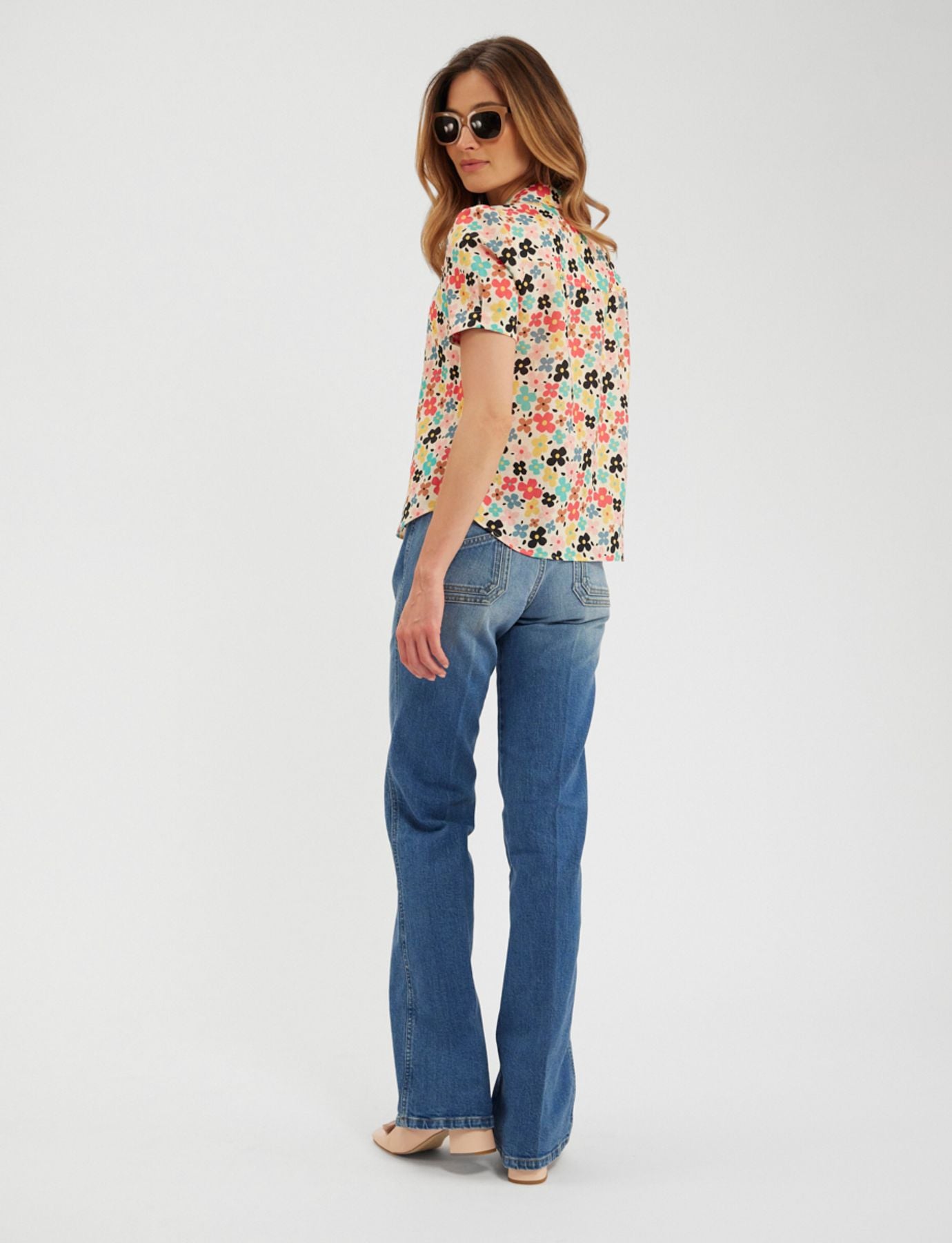 Constance floral print shirt
