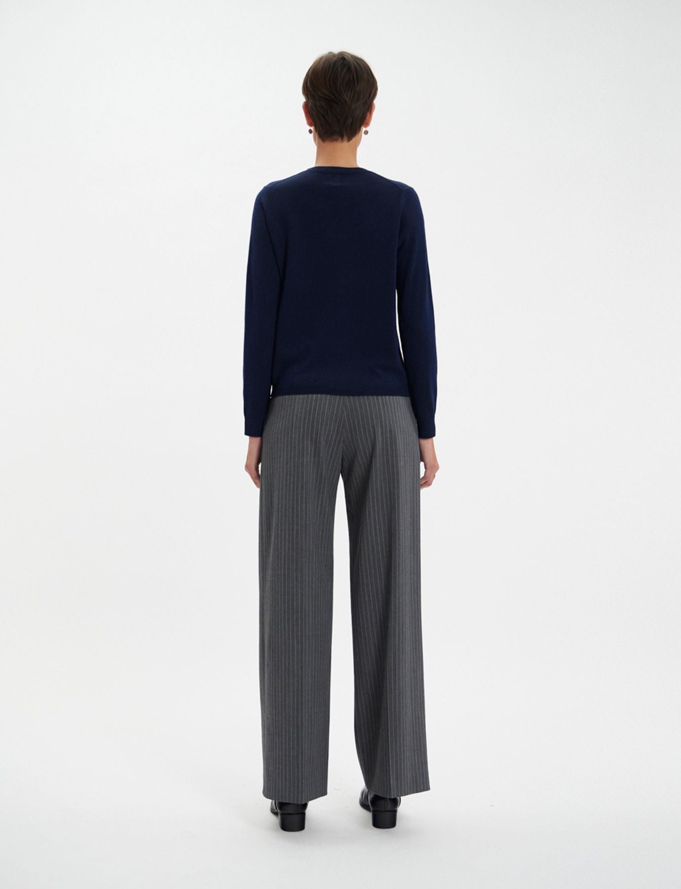 Angela navy jumper