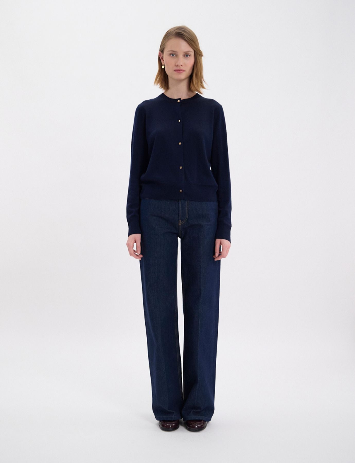 Cesarion navy cardigan
