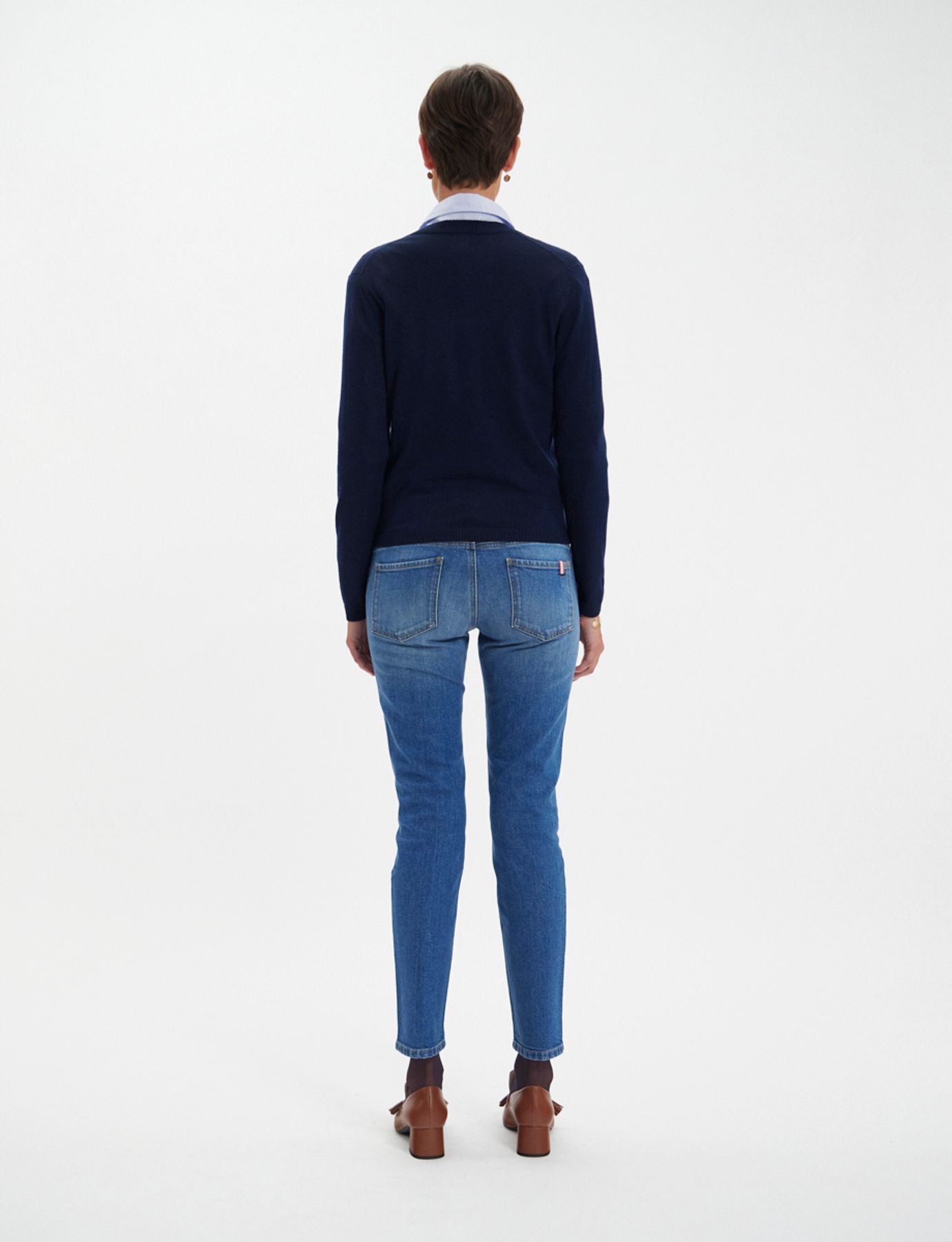 Morgana navy sweater
