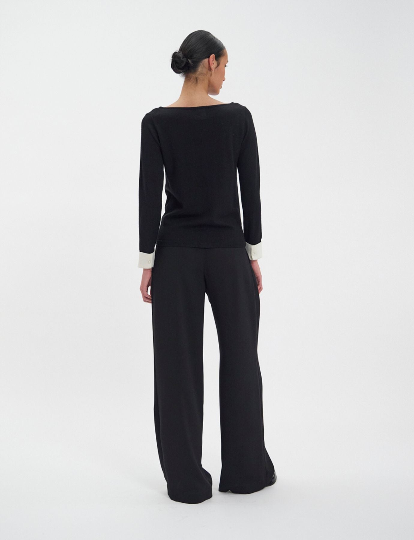 gigi-jumper-in-black-merino-wool-white-cuffs