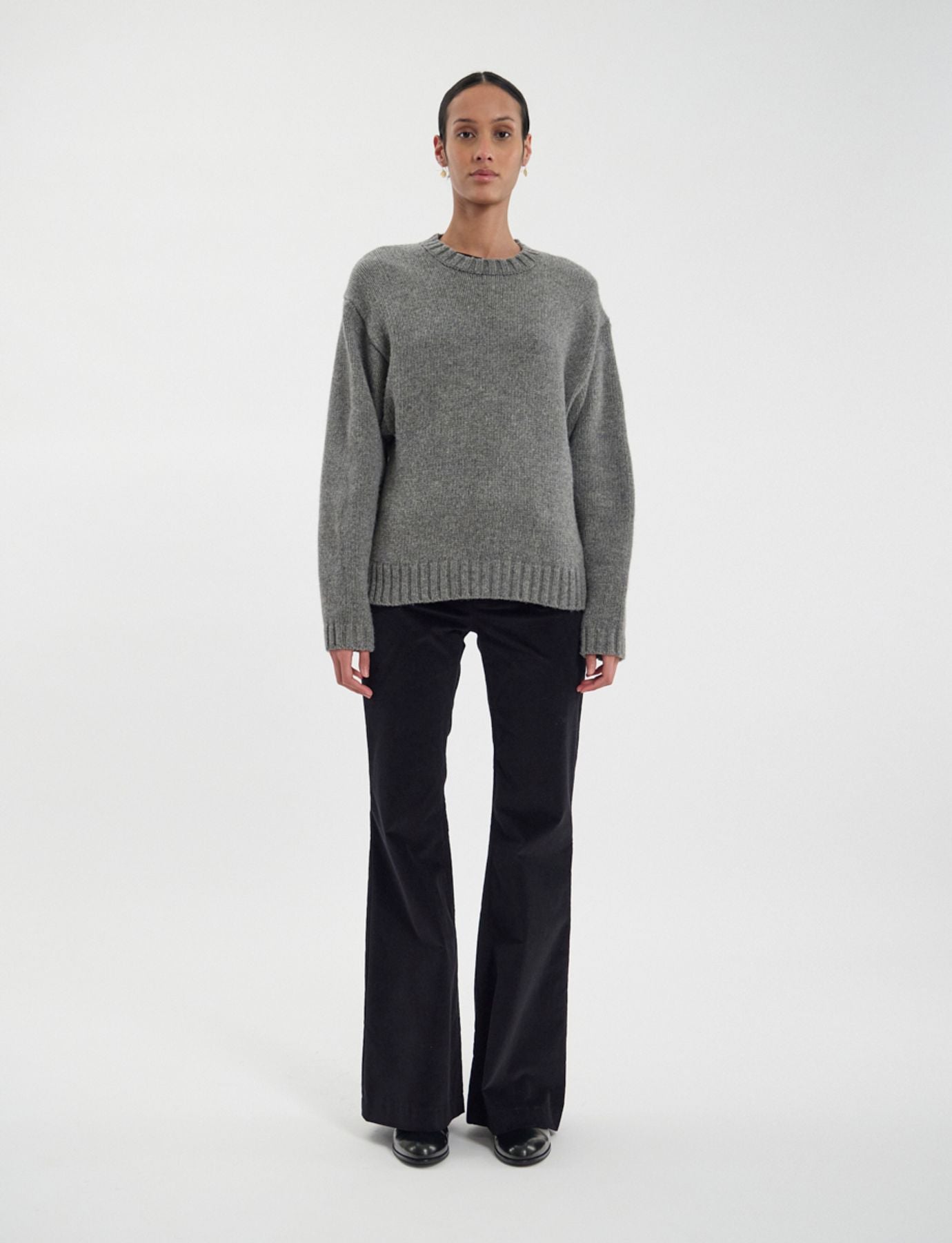 Paulin jumper in grey wool
