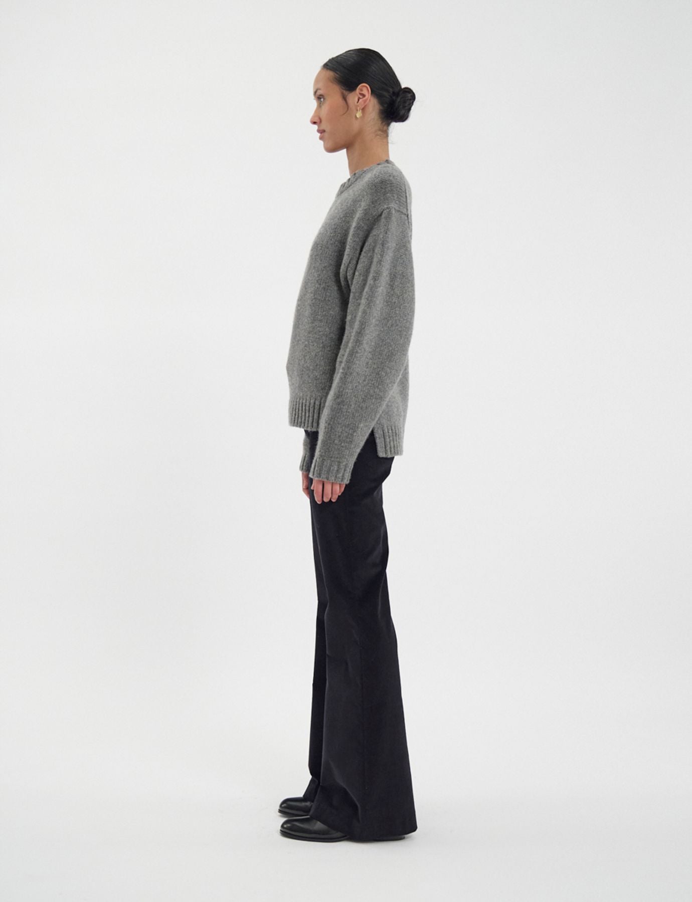 Paulin jumper in grey wool