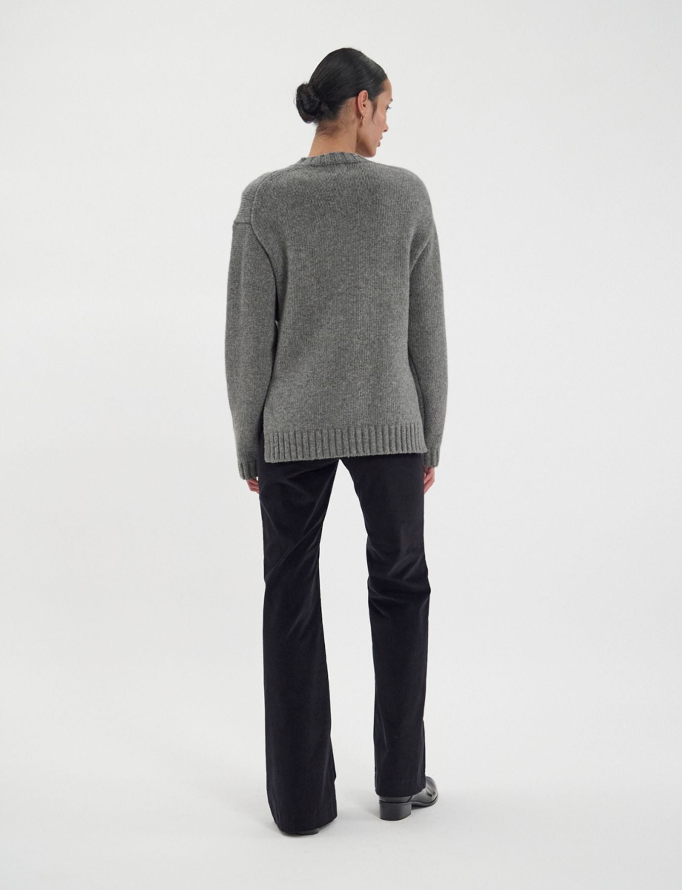 Paulin jumper in grey wool