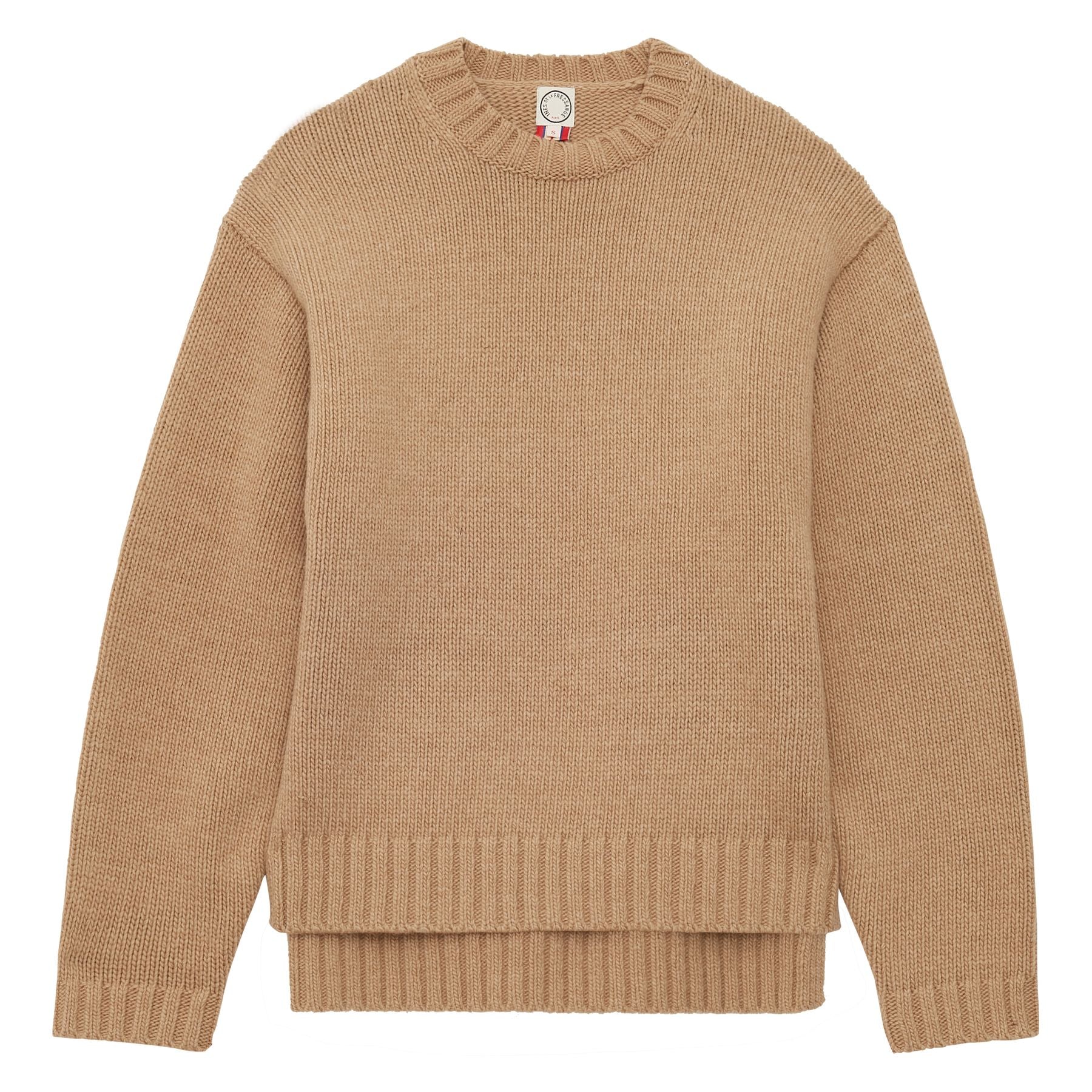 Paulin jumper in camel wool