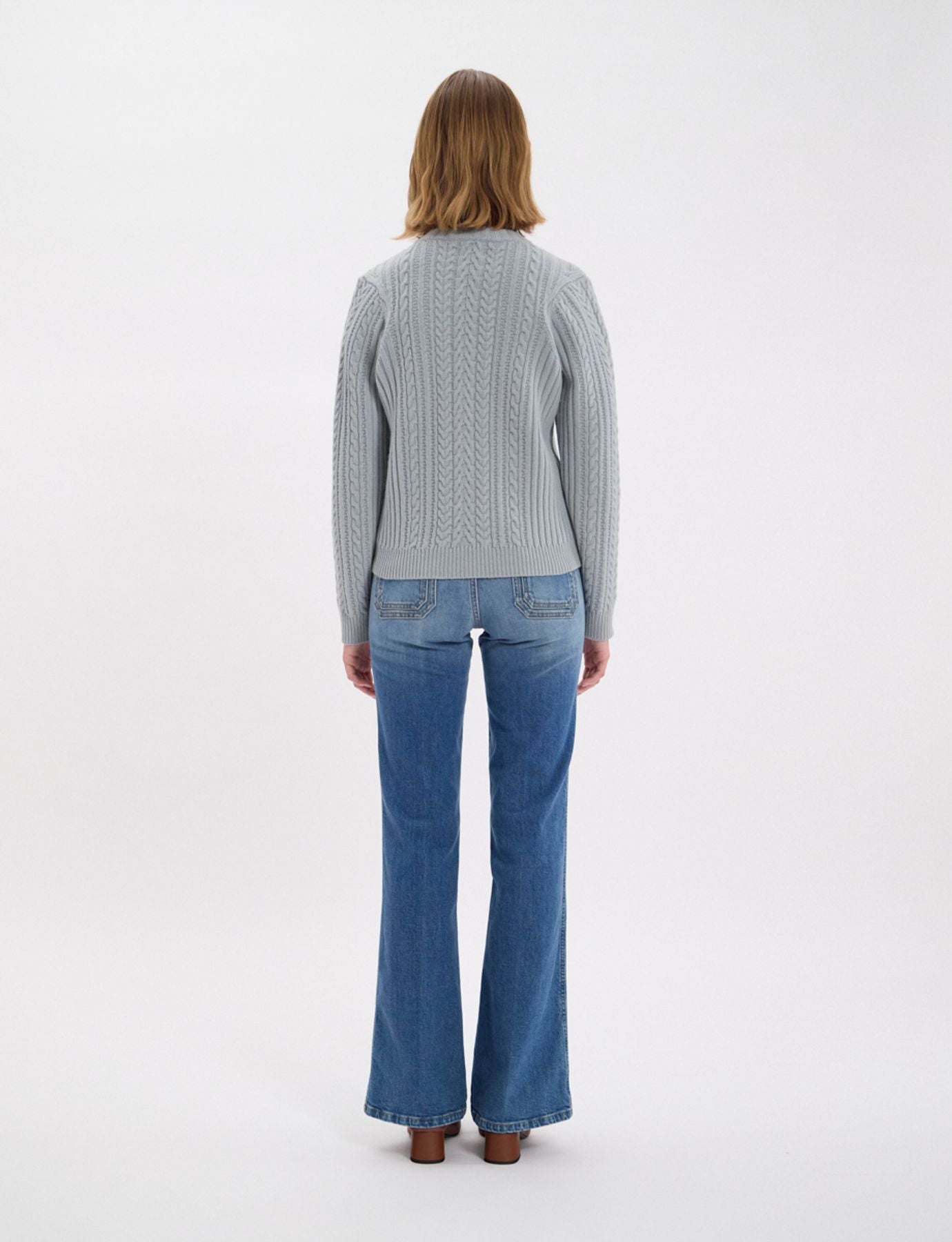 Marlon almond green jumper