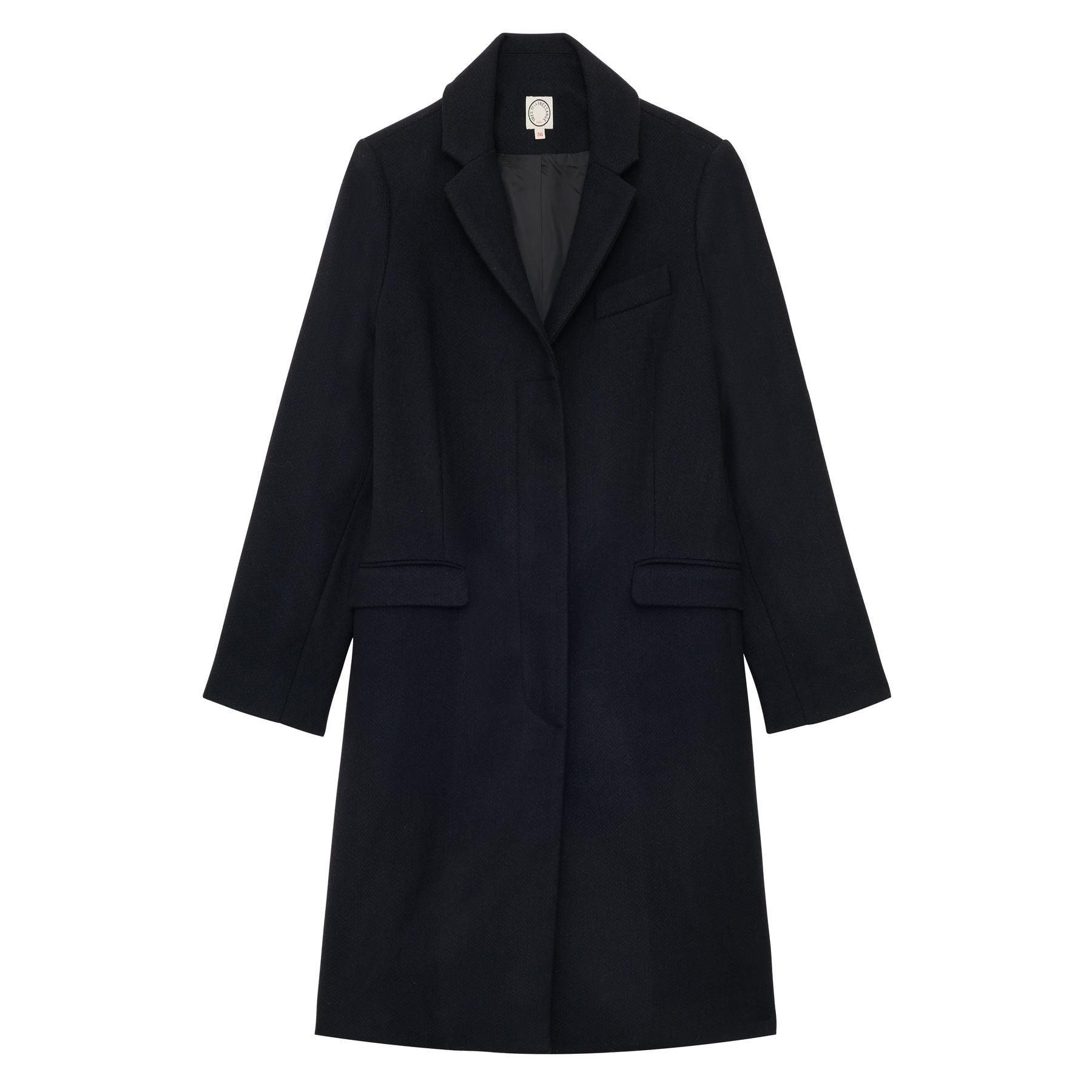 coat-franck-en-lainage-a-chevrons-marine-et-noir