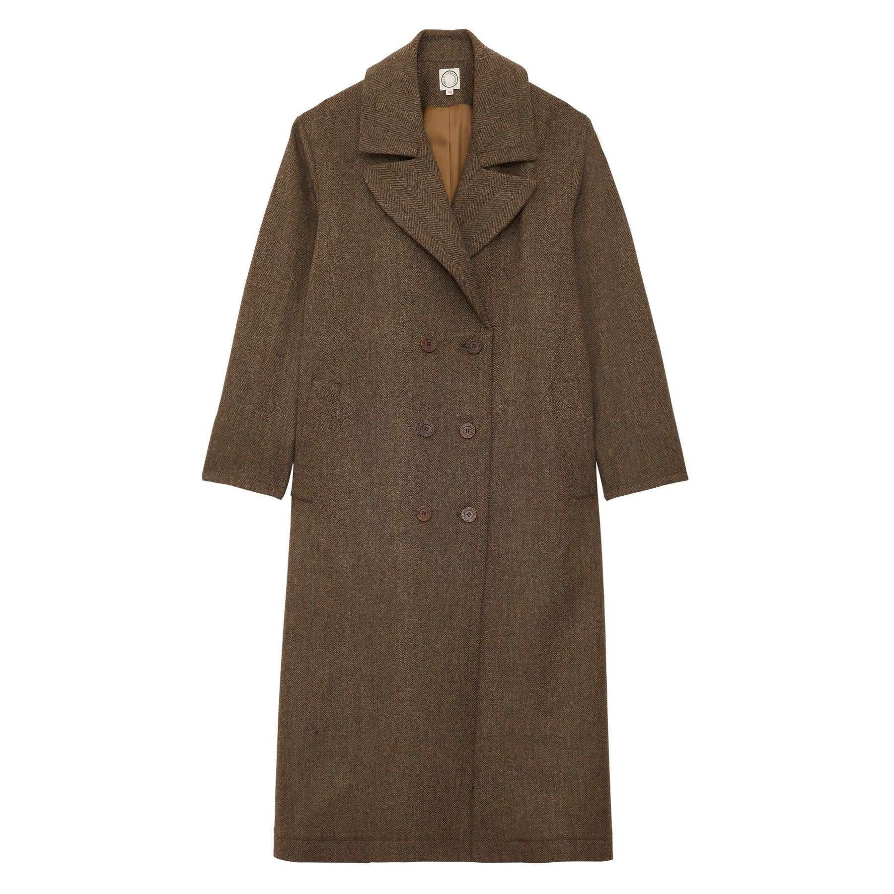 denise-brown-wool-herringbone-coat