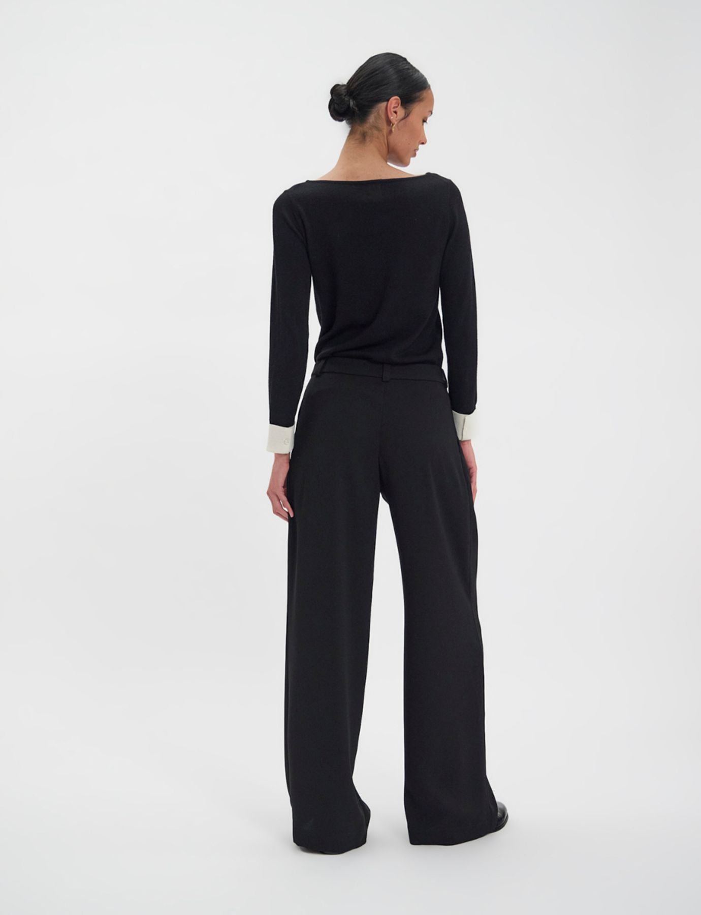 Luciano black trousers