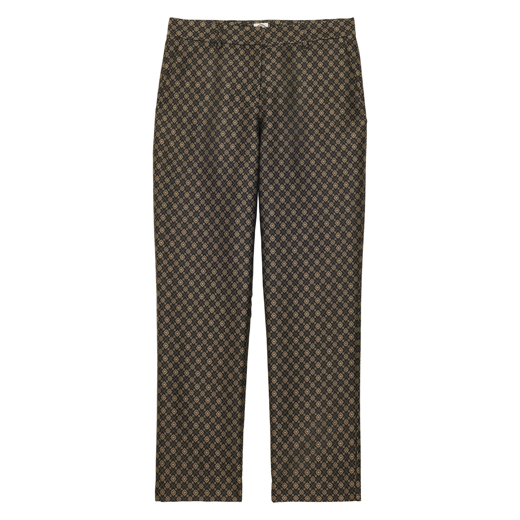 trousers-audrey-weaving-jacquard-black-and-gold