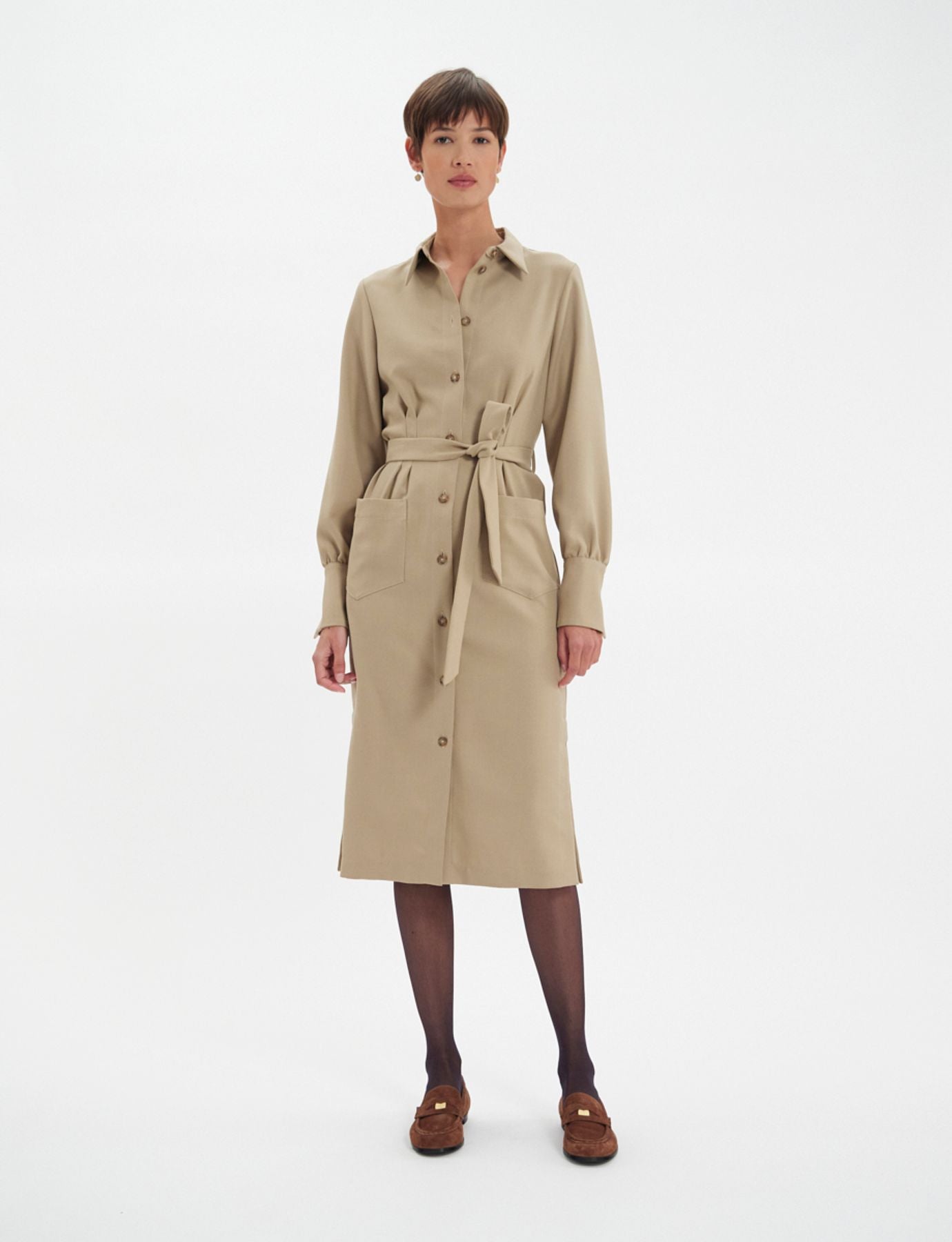 Kleid Rosabella beige