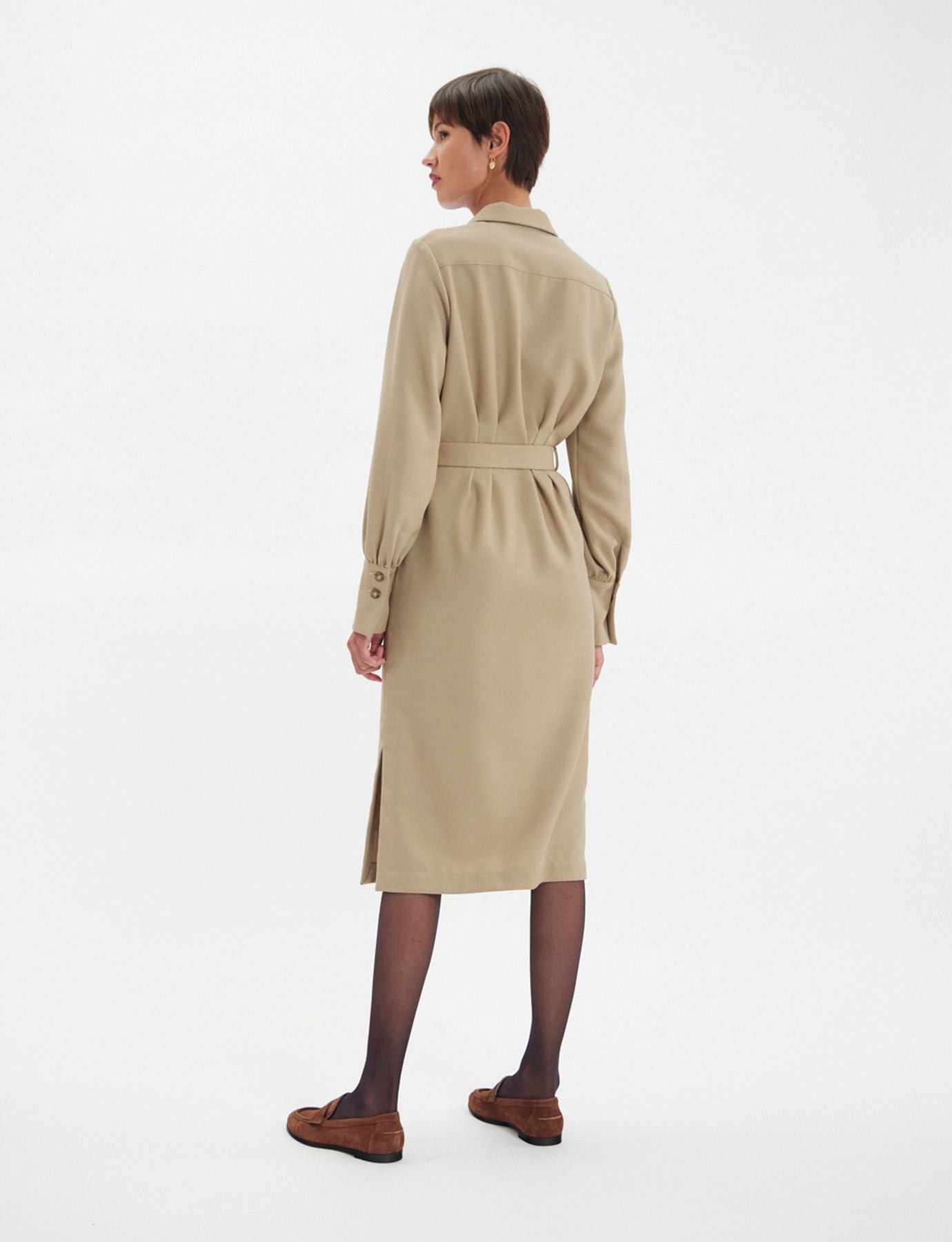 Rosabella beige dress