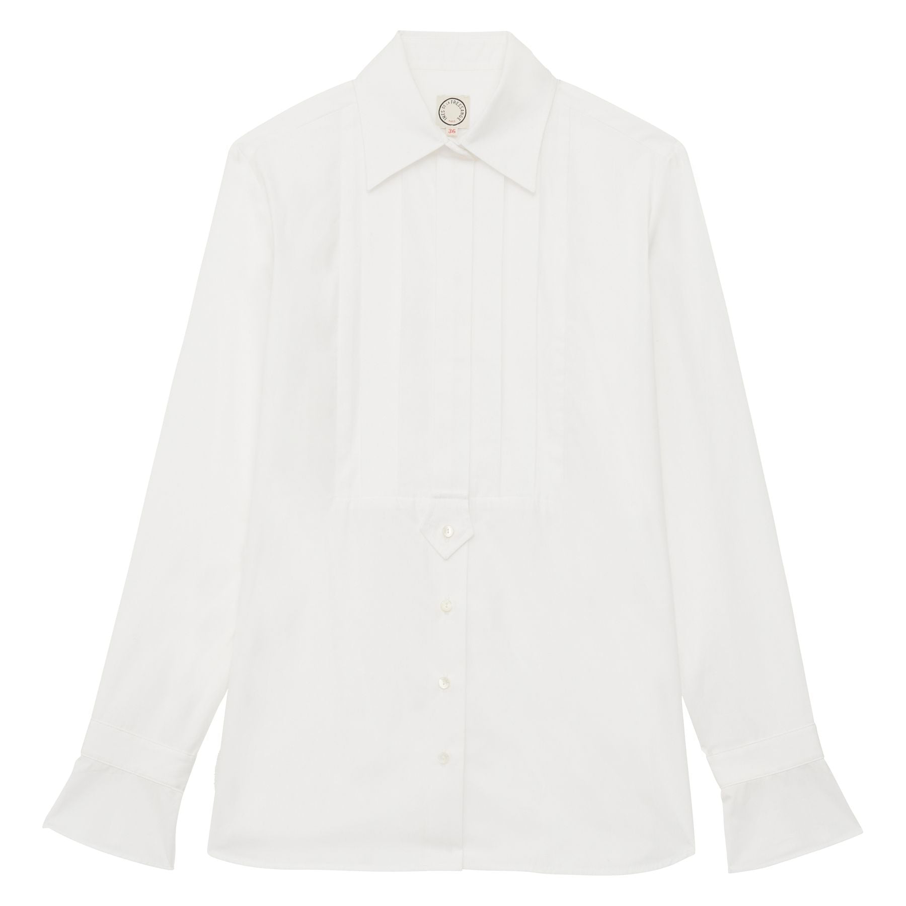 Clara white cotton shirt
