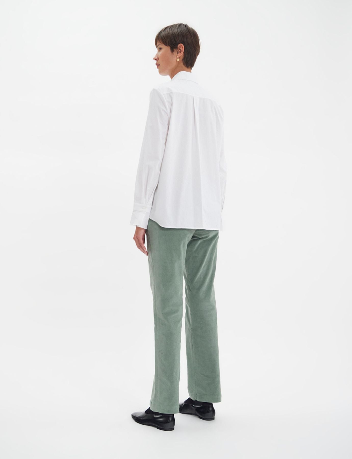 Clara white cotton shirt