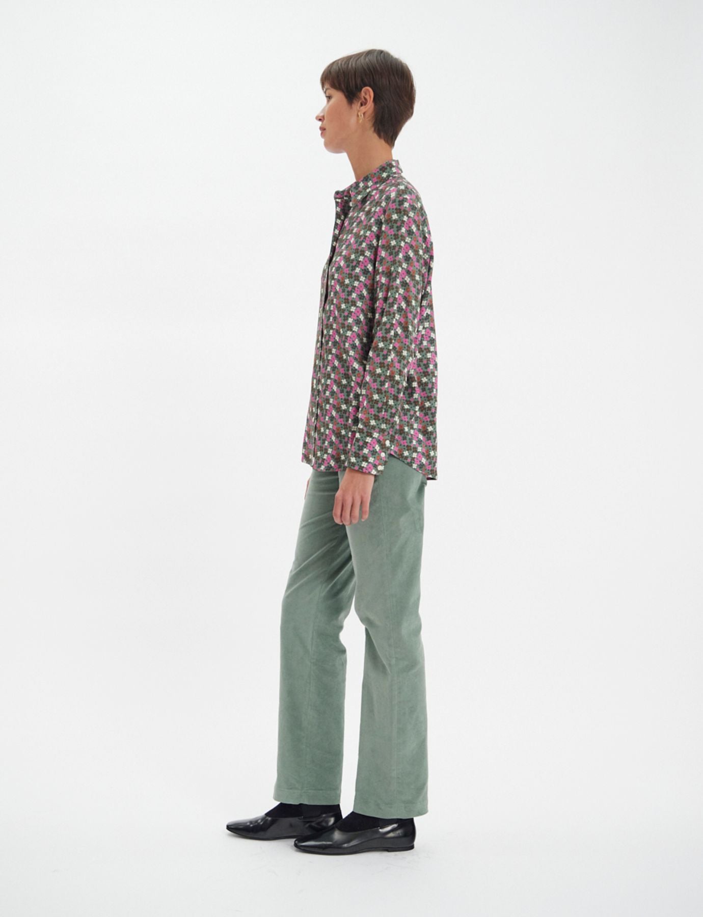 Maureen floral shirt