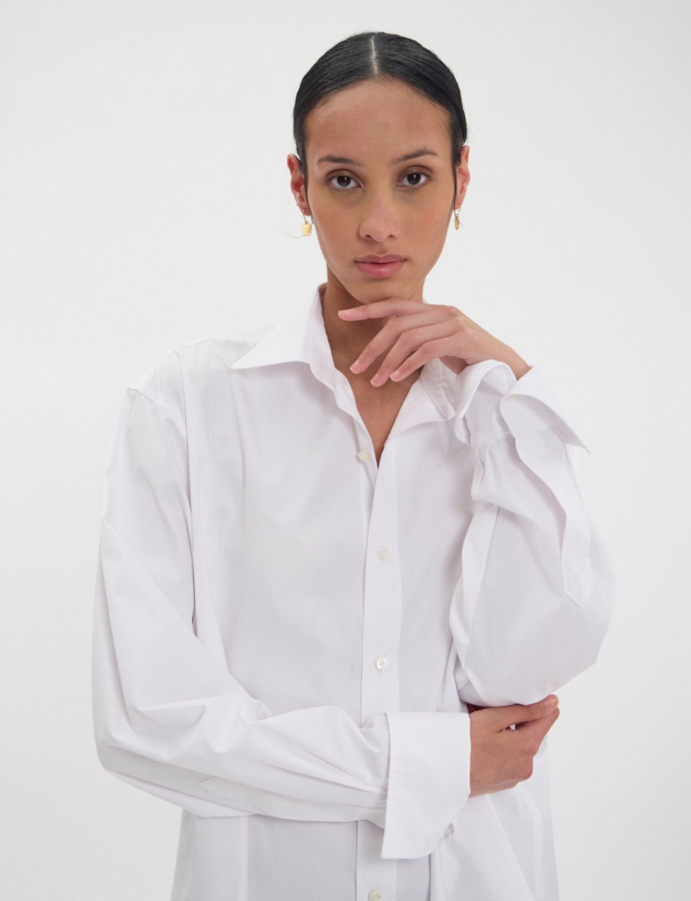 White Nova cotton shirt