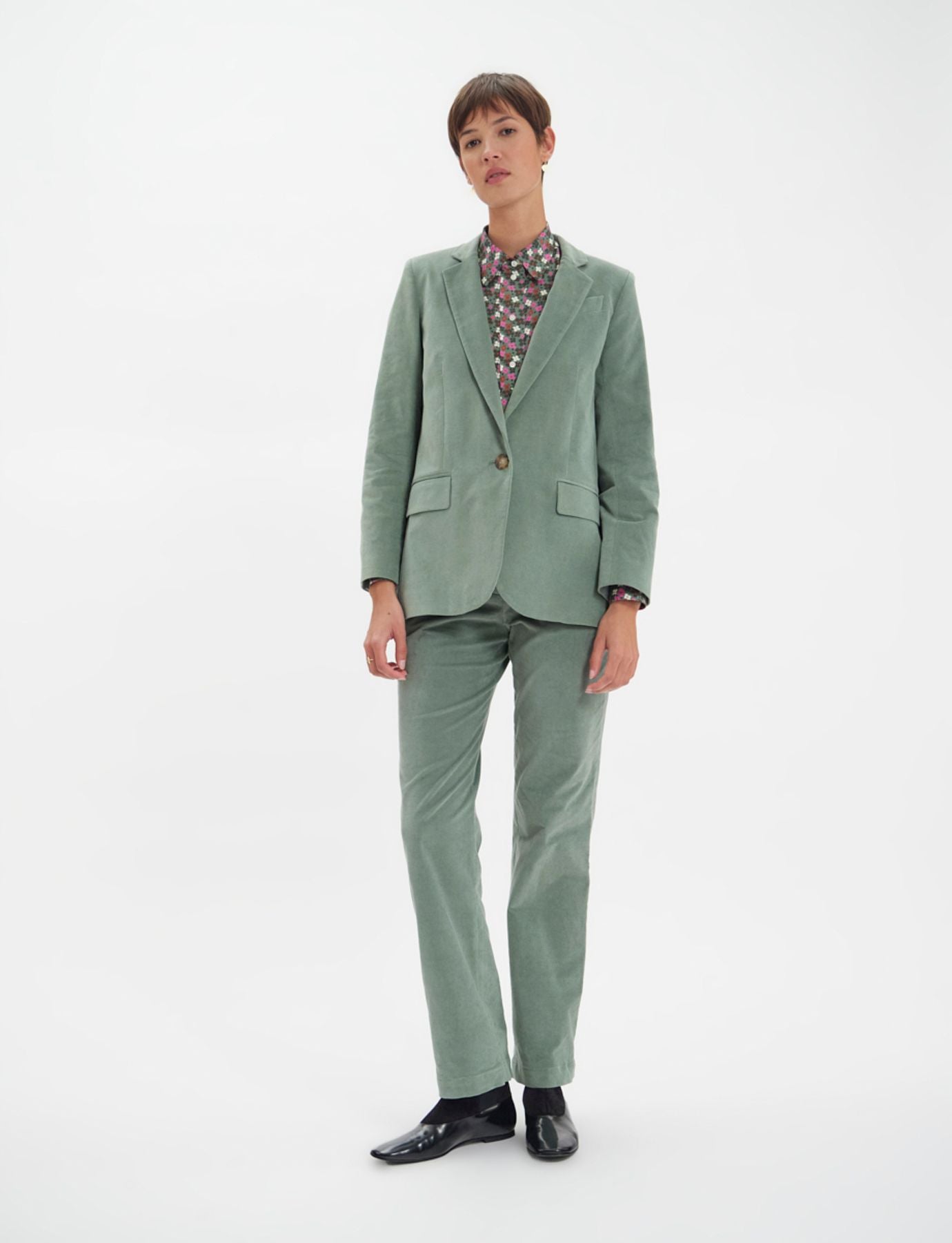 Bruna mint-green jacket