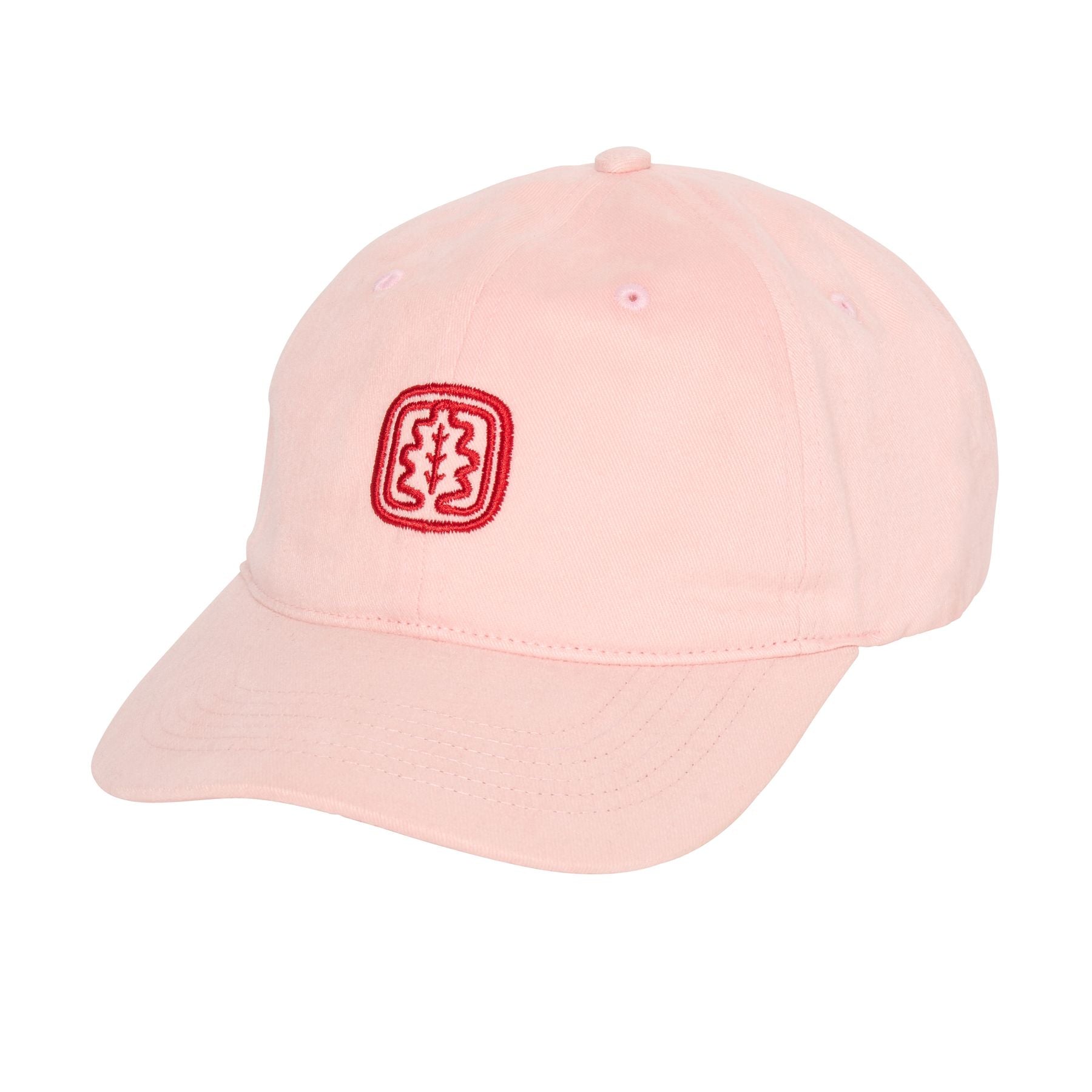 Lennie pink cotton cap