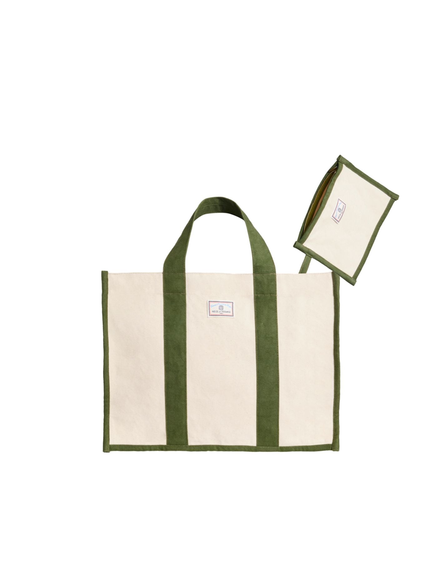 Alicia tote bag caqui talla M
