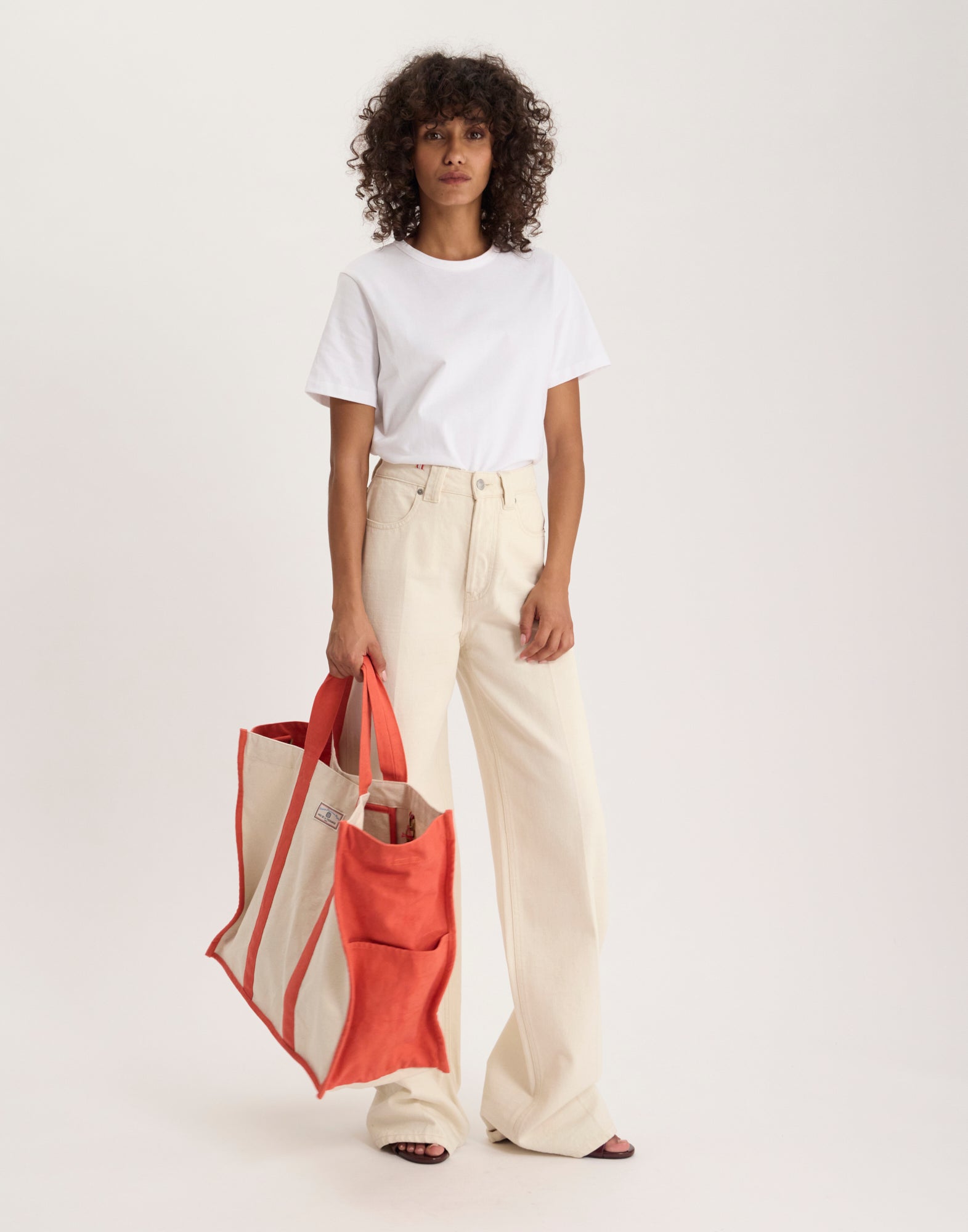 Alicia tote bag red size L