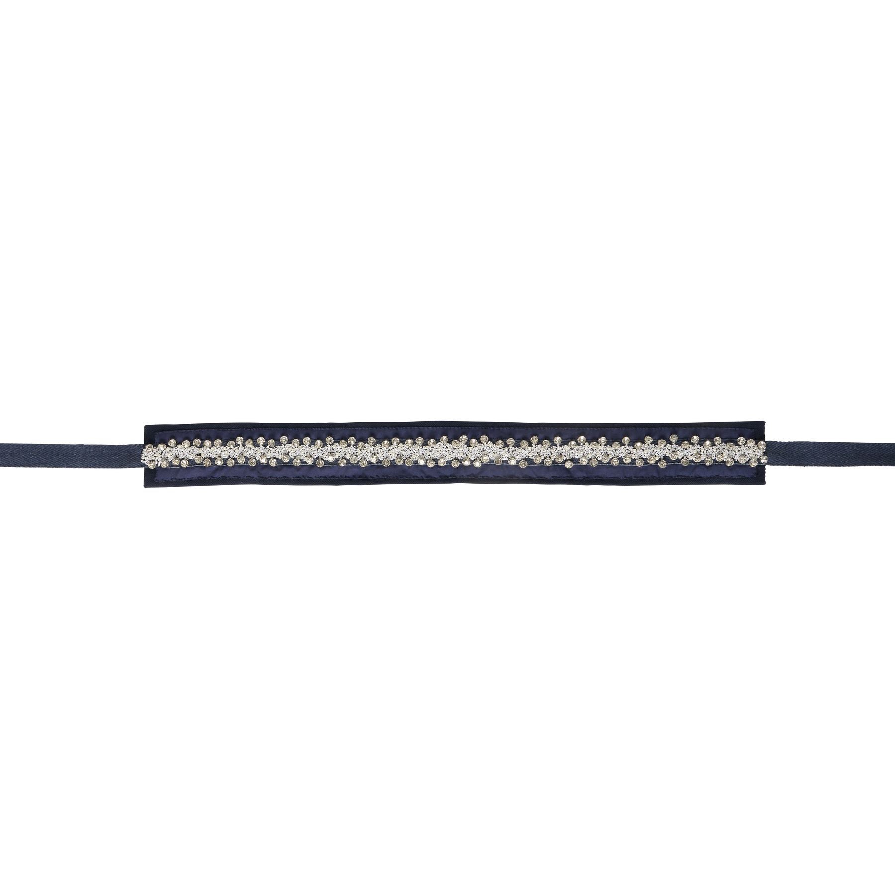 Nelly belt in navy organic cotton
