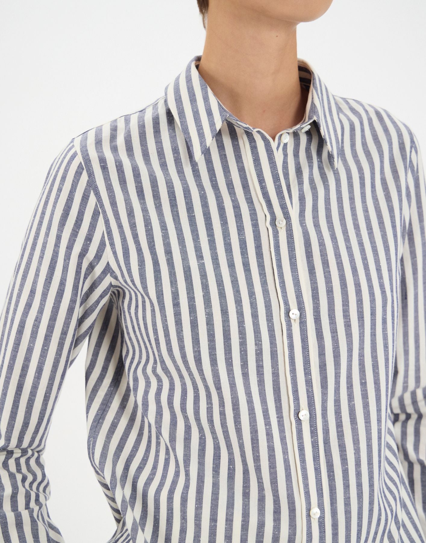Martin blue cotton shirt
