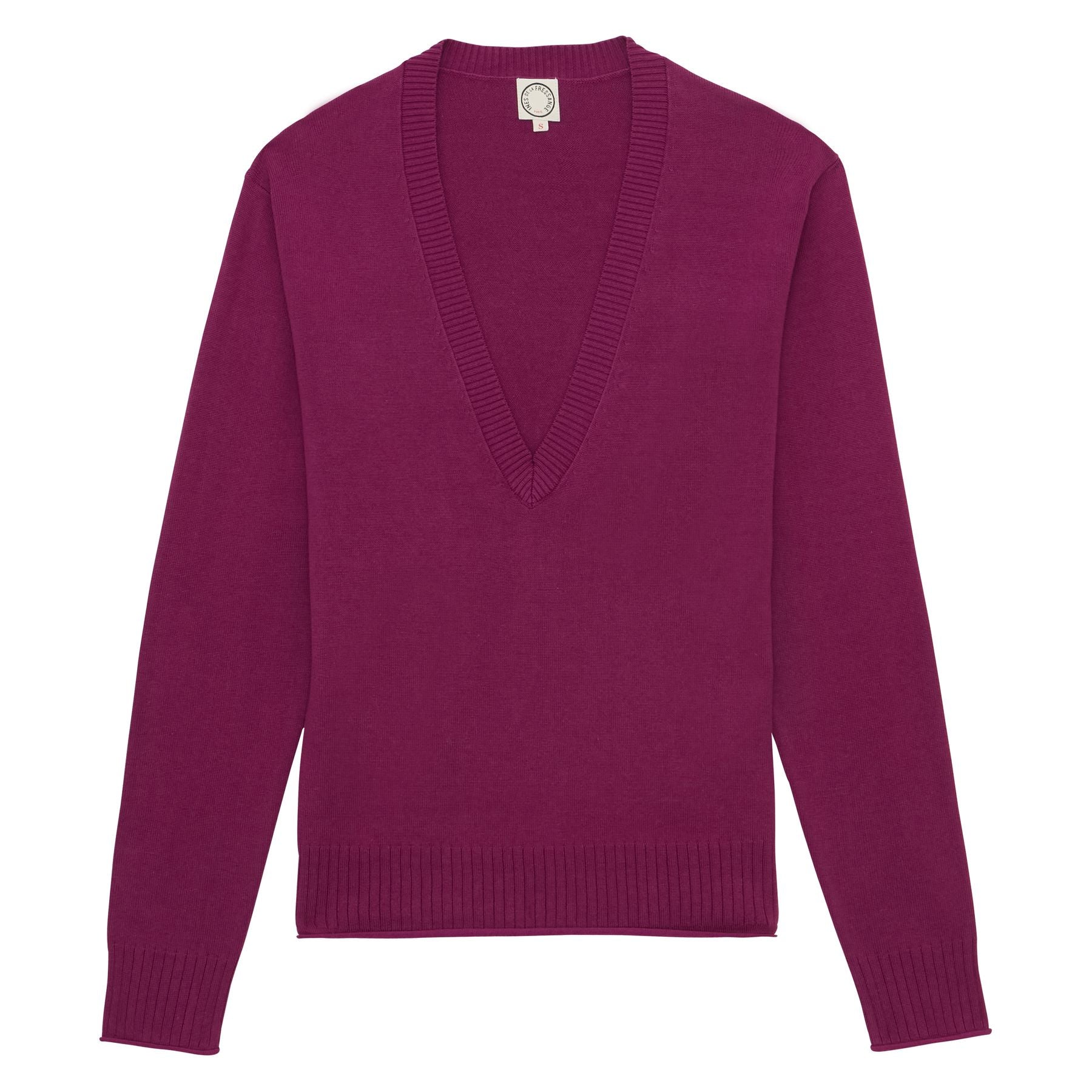 Purple cotton Morcant jumper