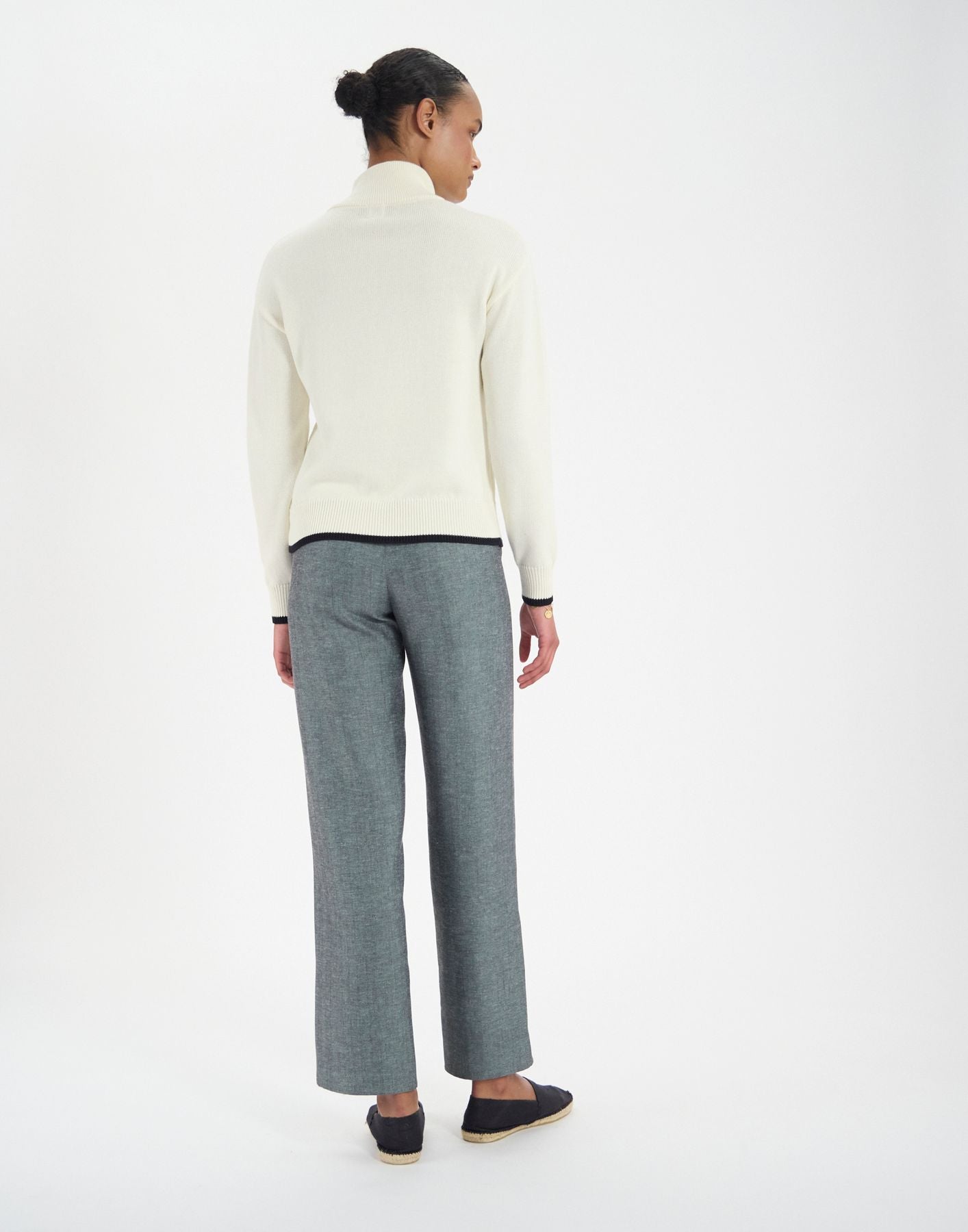 Cardigan Atticus en coton écru