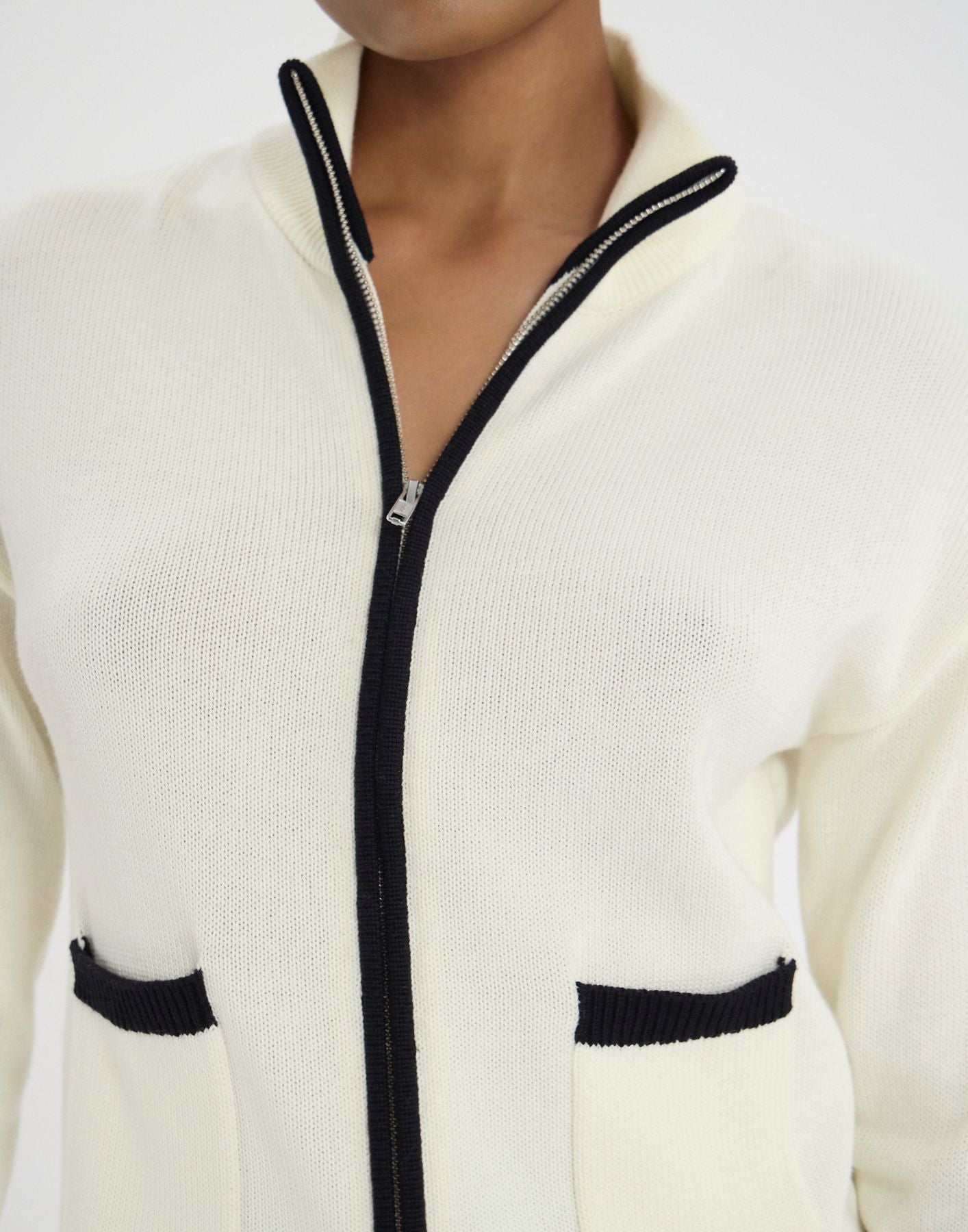 Cardigan Atticus en coton écru