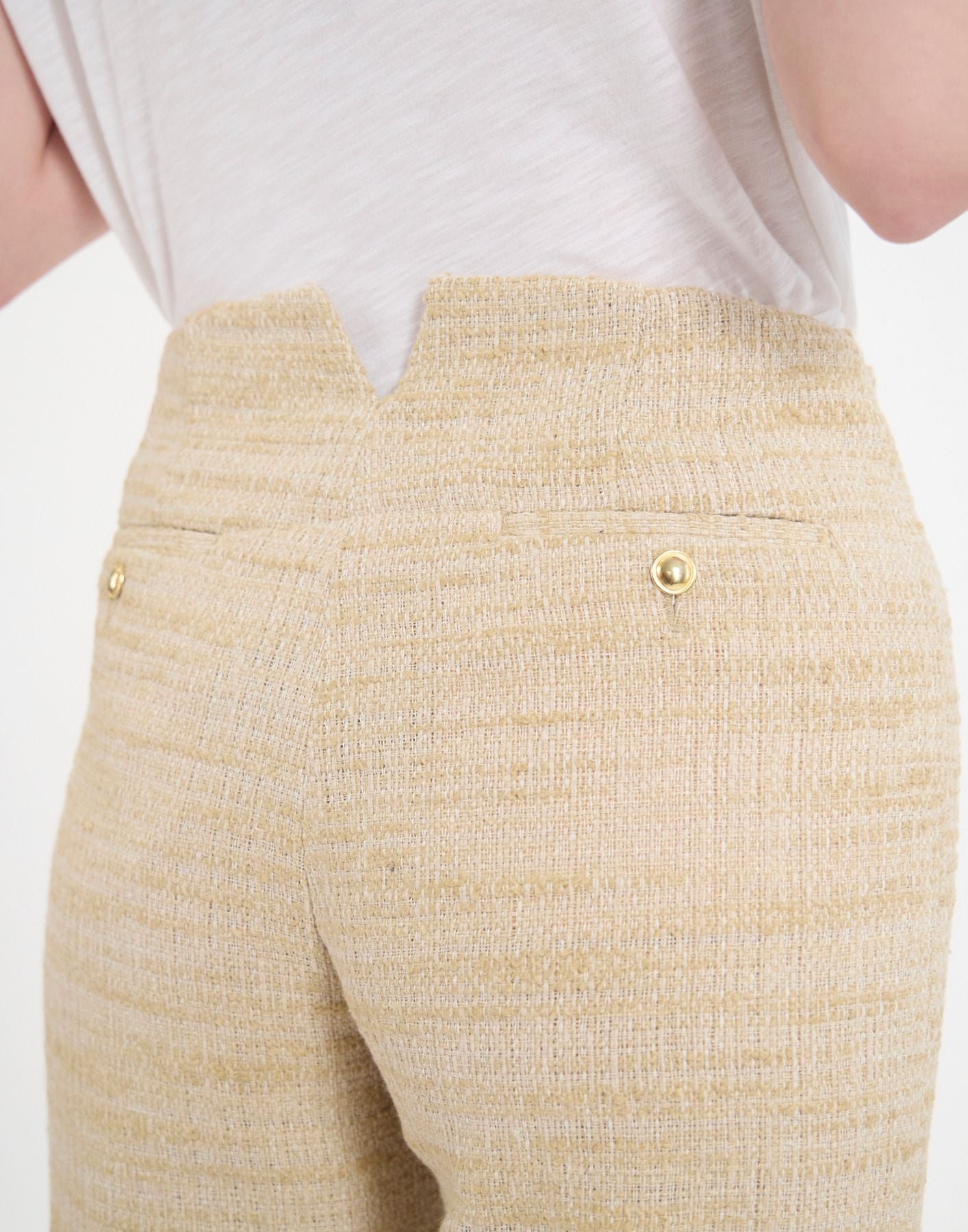 Pantalon à pont Gabriel sable