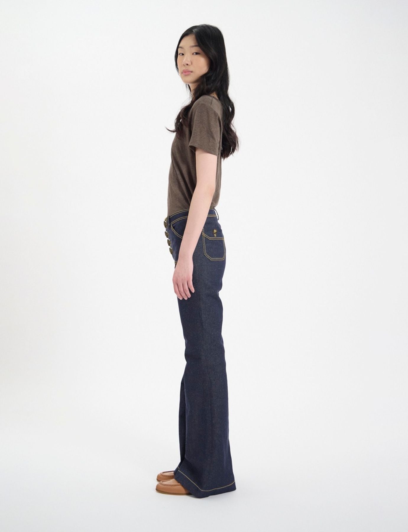 Charlotte blue trousers