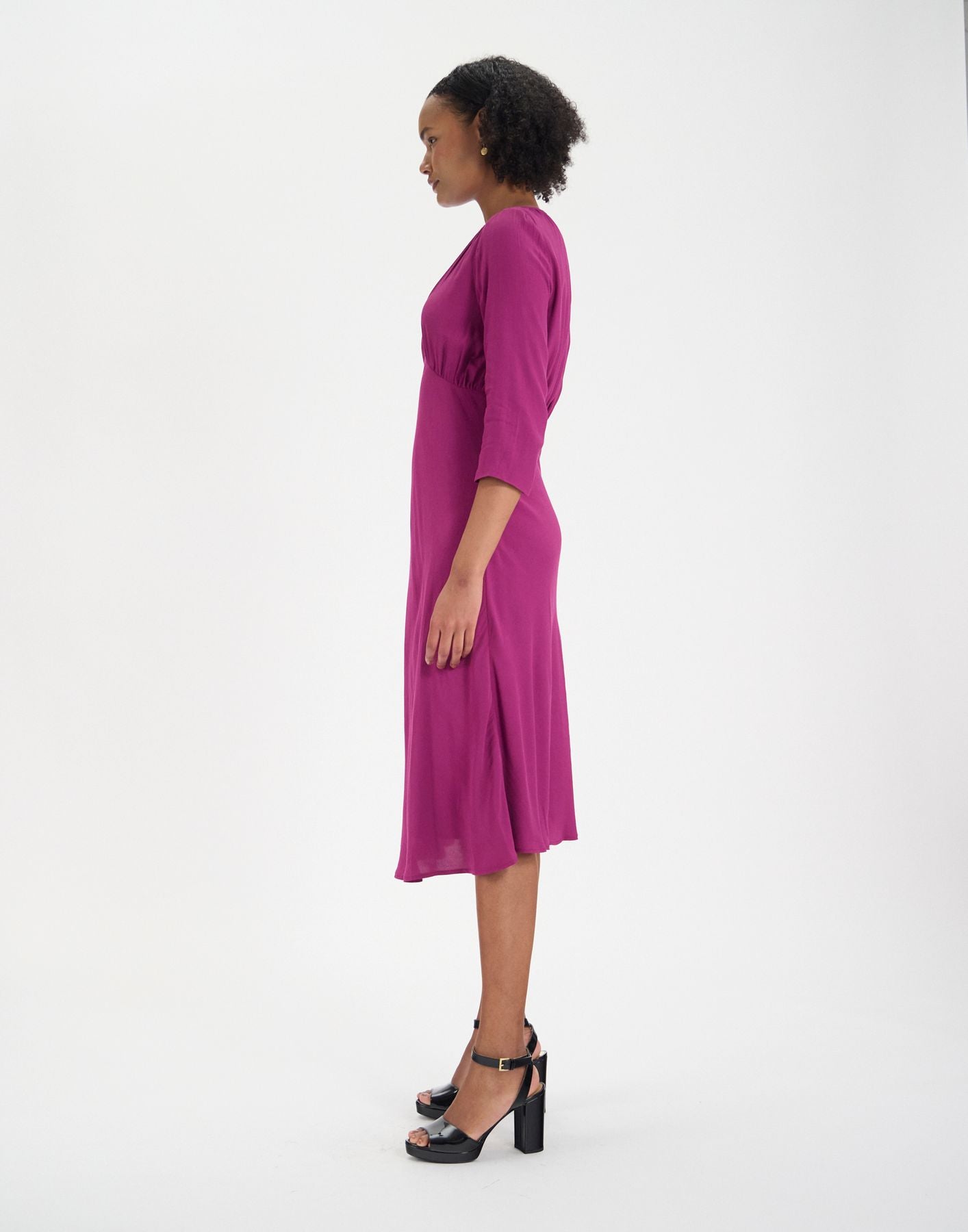 Natalia purple dress
