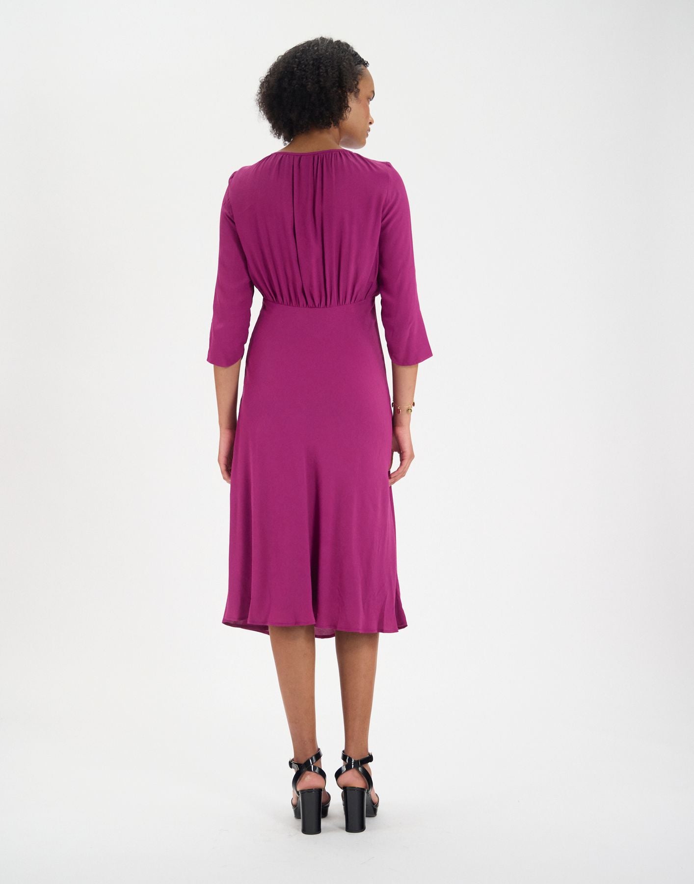 Natalia purple dress