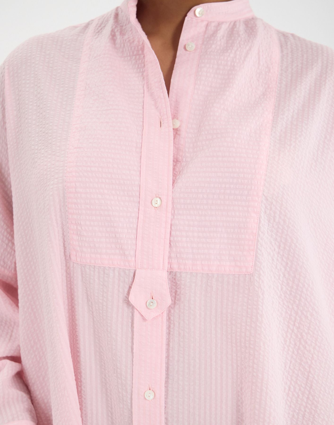 Pink cotton boy dress