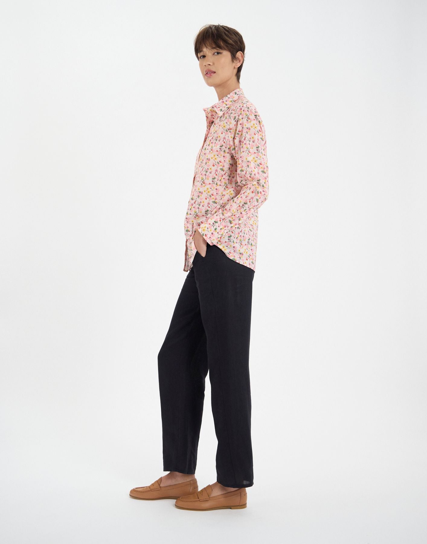 Maureen floral cotton shirt