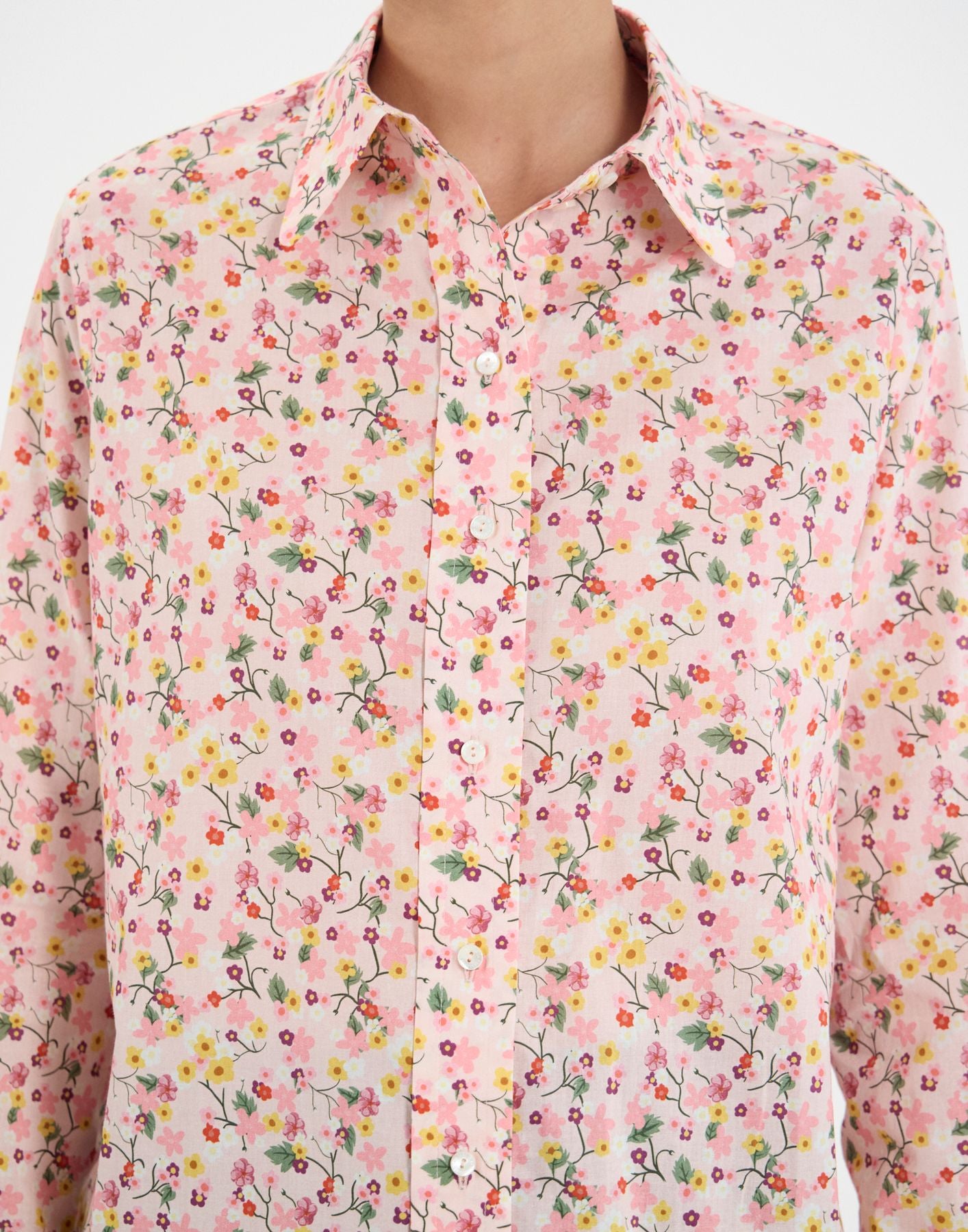 Maureen floral cotton shirt
