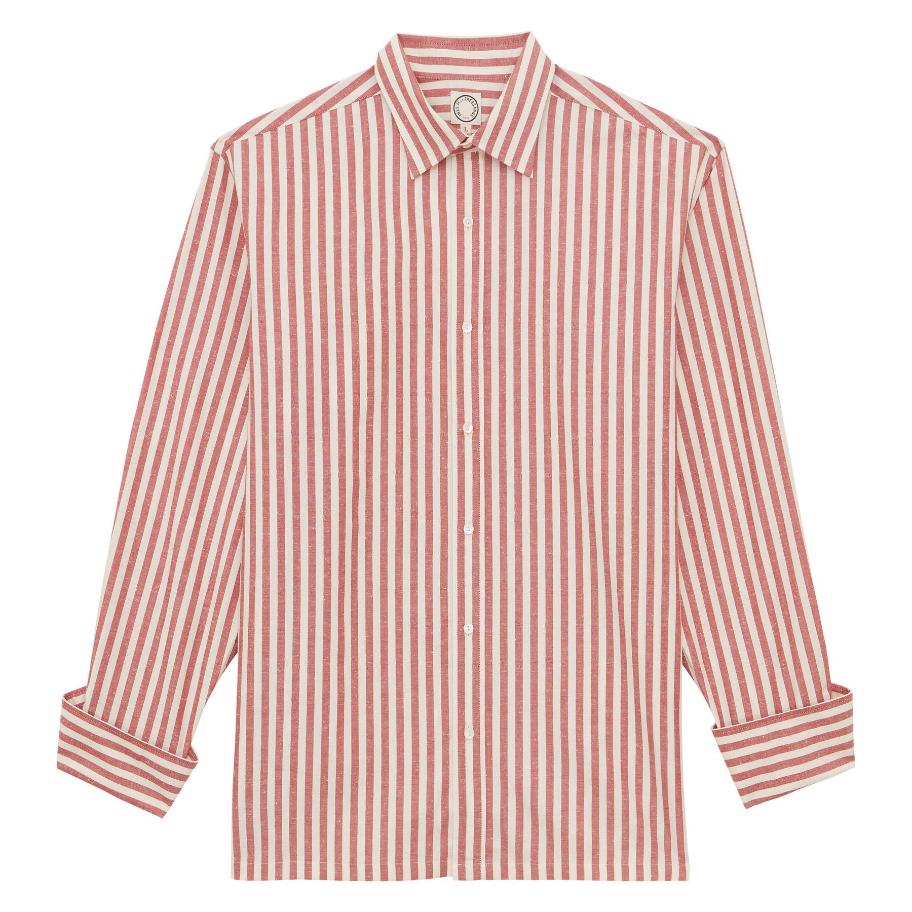 Chemise Nova en coton rouge