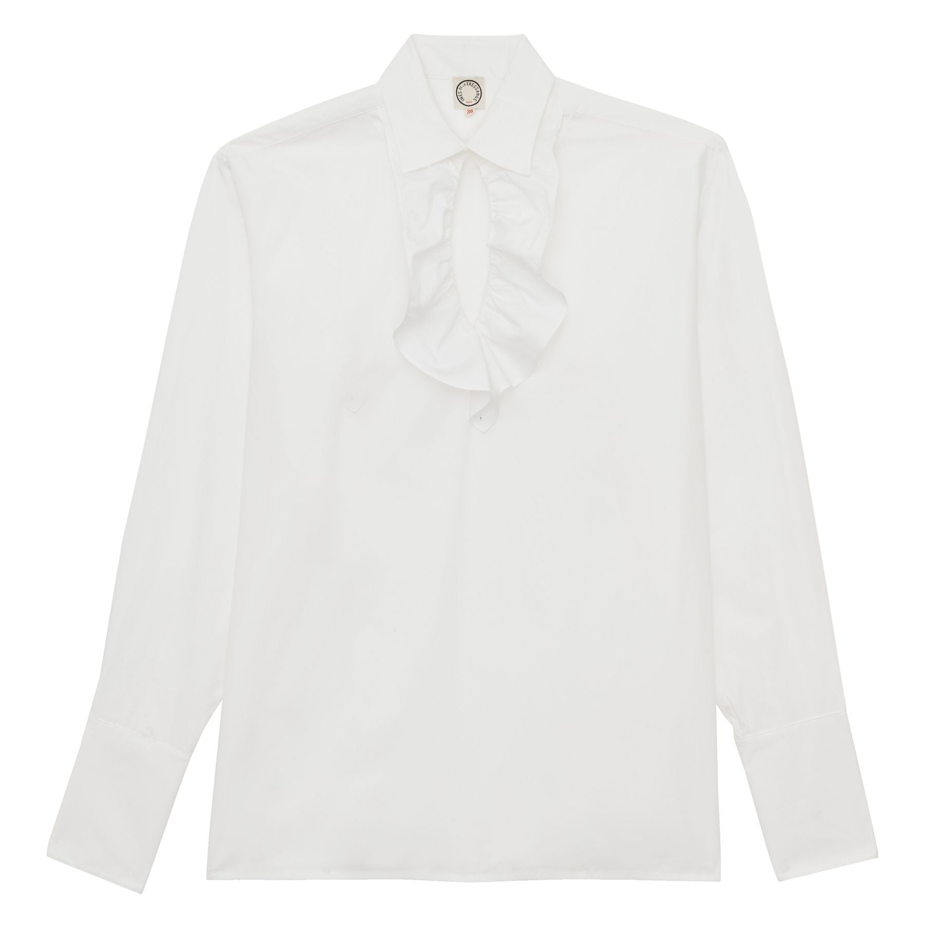 Chemise Ortiz en coton blanc