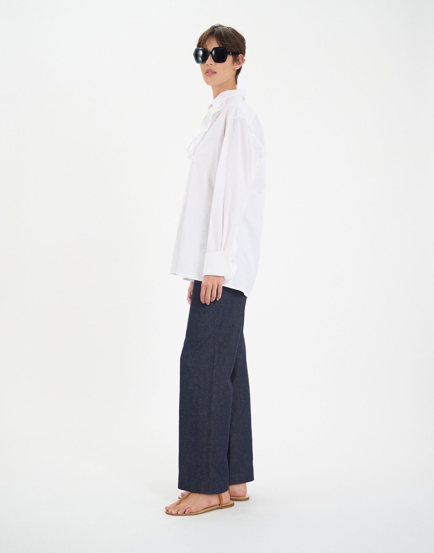 Ortiz white cotton shirt